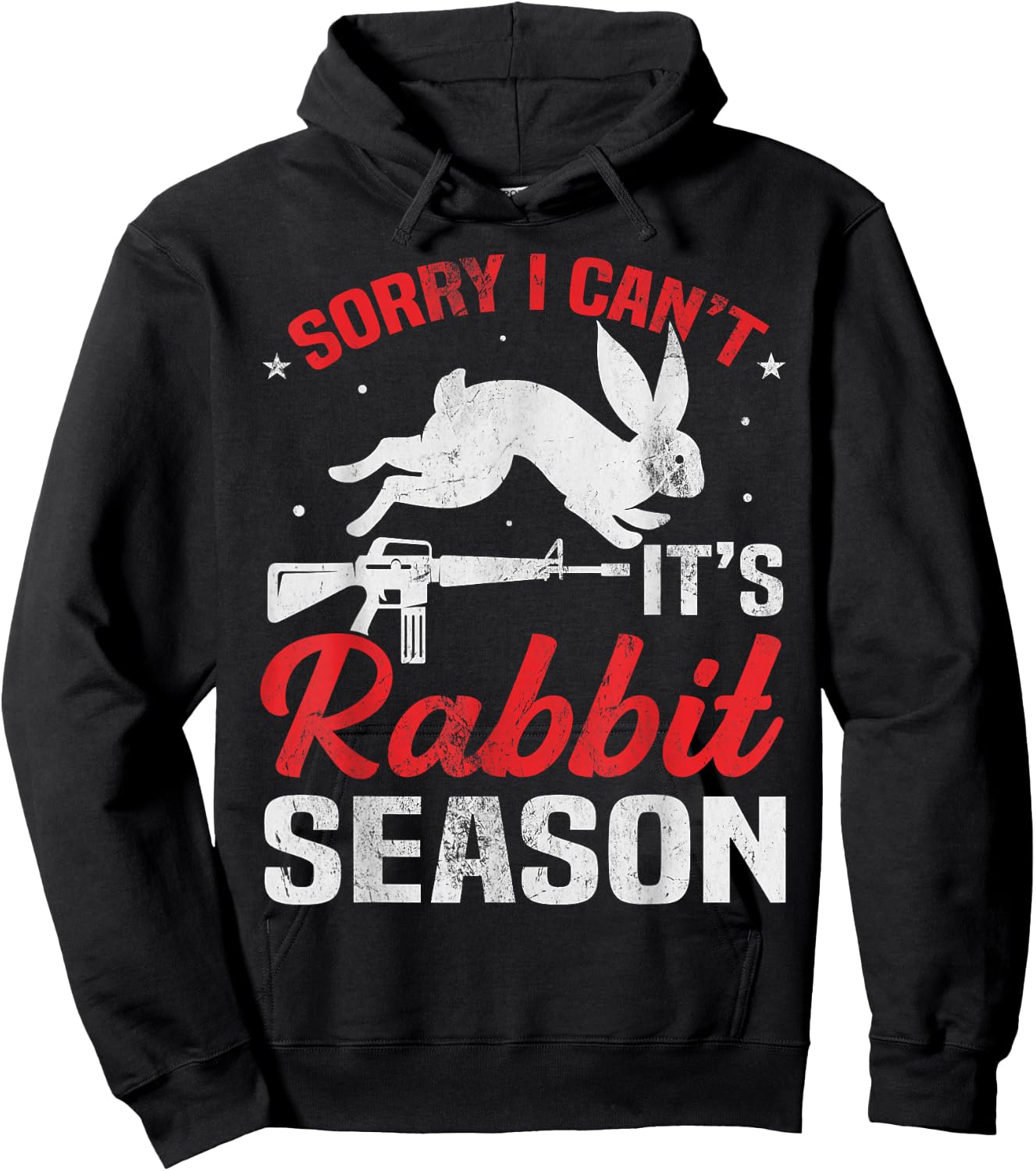 Rabbit Hunting Hoodie - Hoodie | Black