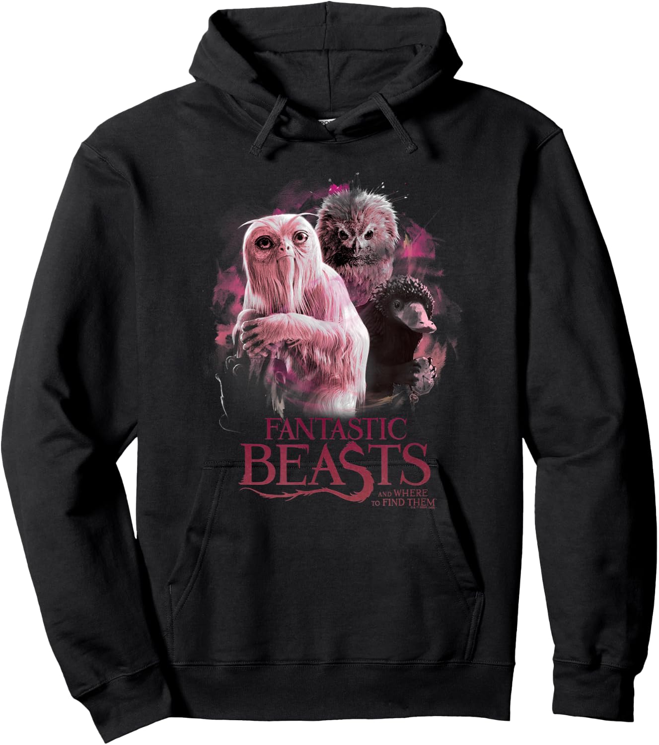 Fantastic Beasts And Where To Find Them Magical Beasts Hoodie - Hoodie | Black