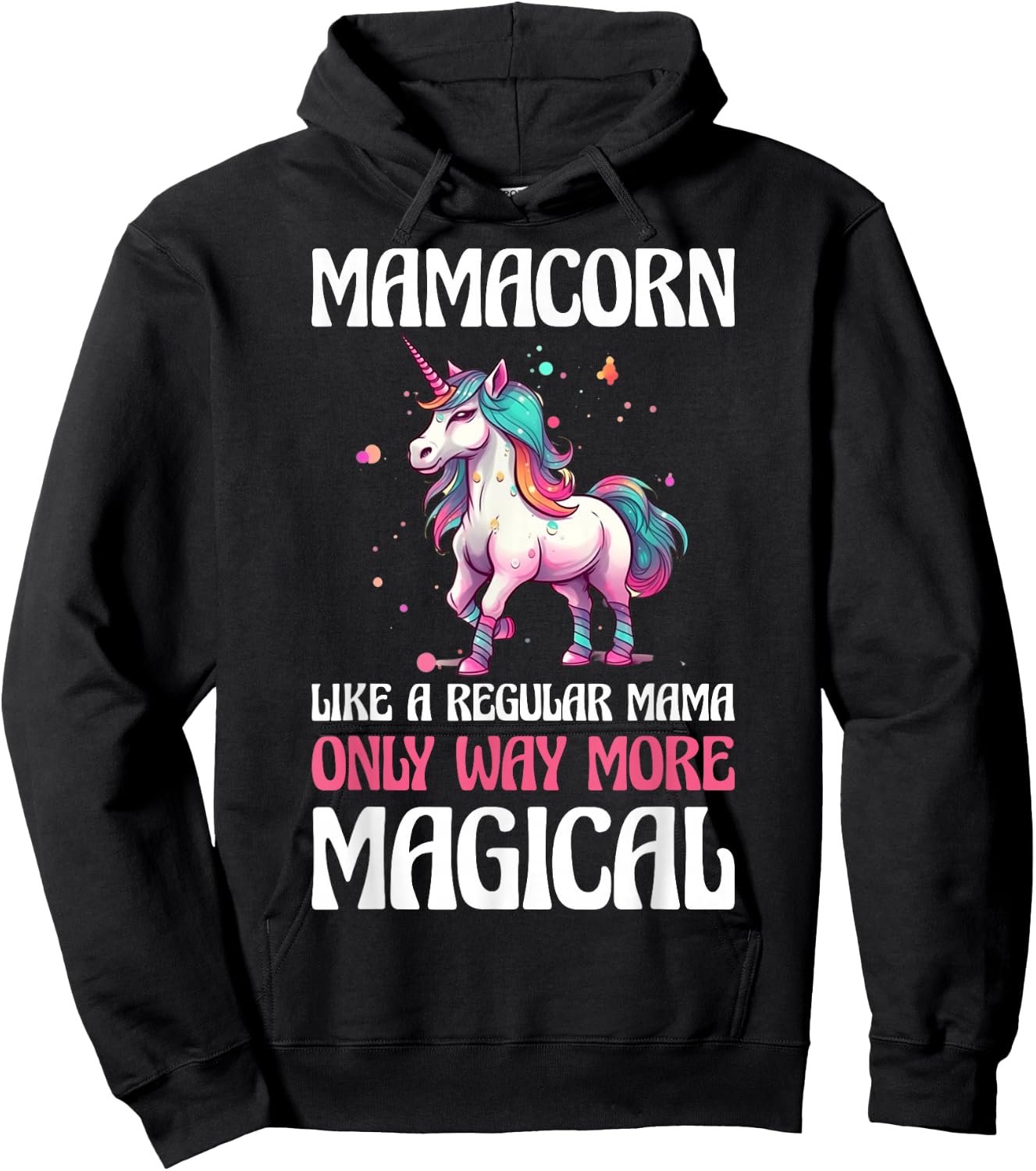 Mamacorn Hoodie - Hoodie | Black