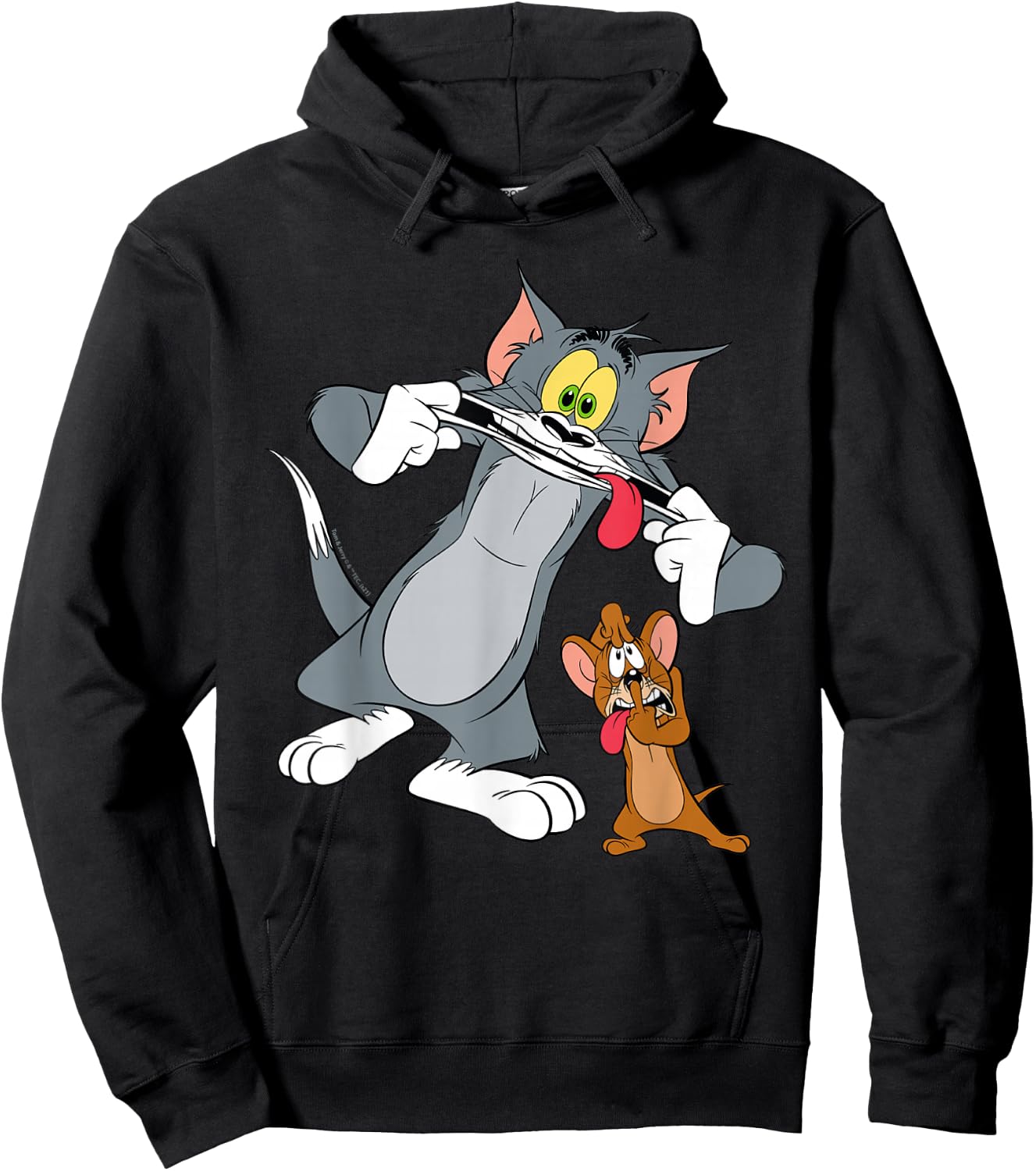 Tom and Jerry Funny Faces Hoodie - Hoodie | Black