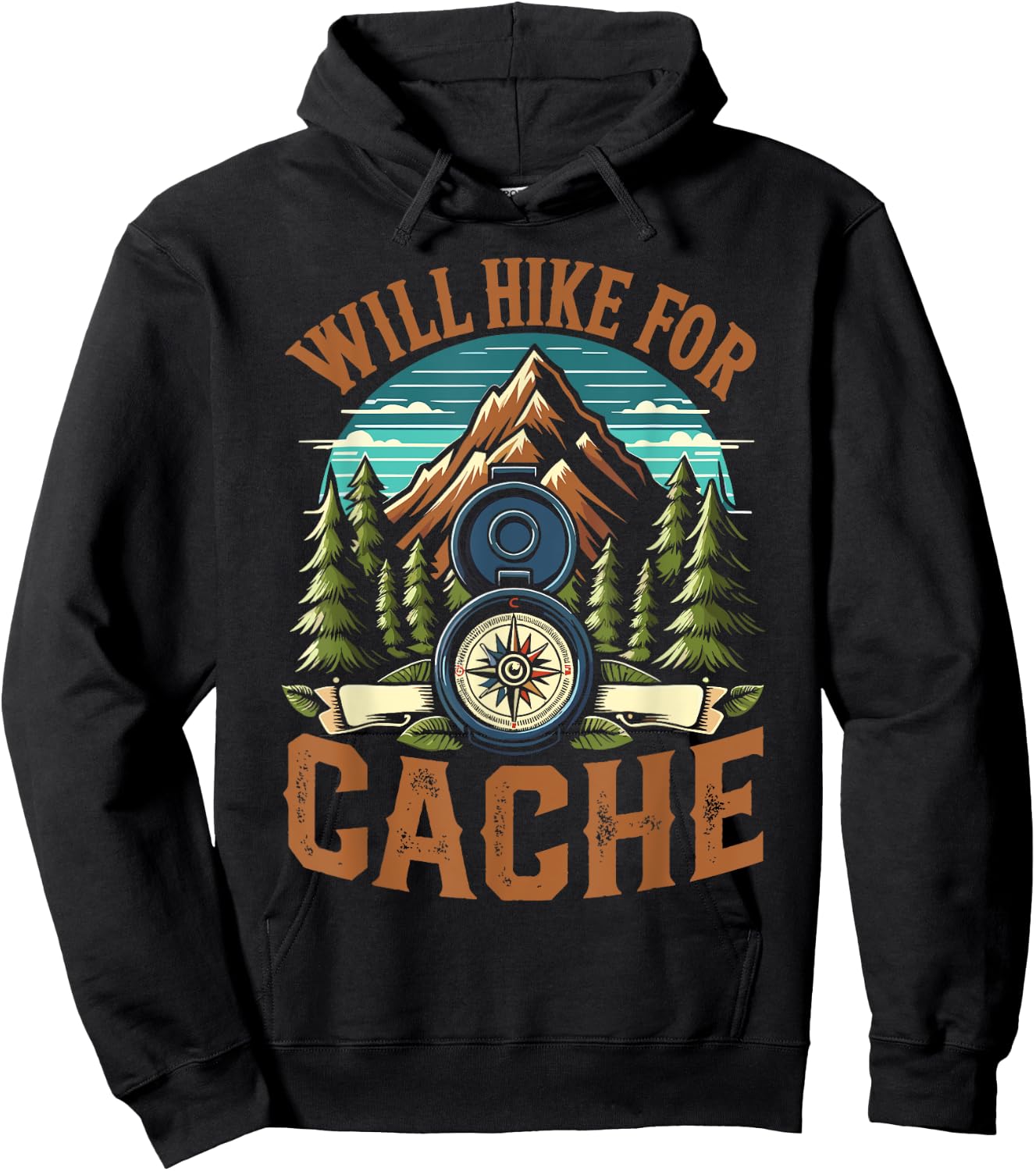Geocache Enthusiasts Geocaching Hoodie - Hoodie | Black