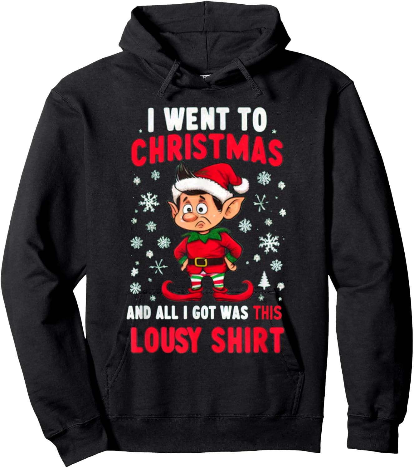 Fun Christmas Grab Bag Gifts for Adults Hoodie - Hoodie | Black