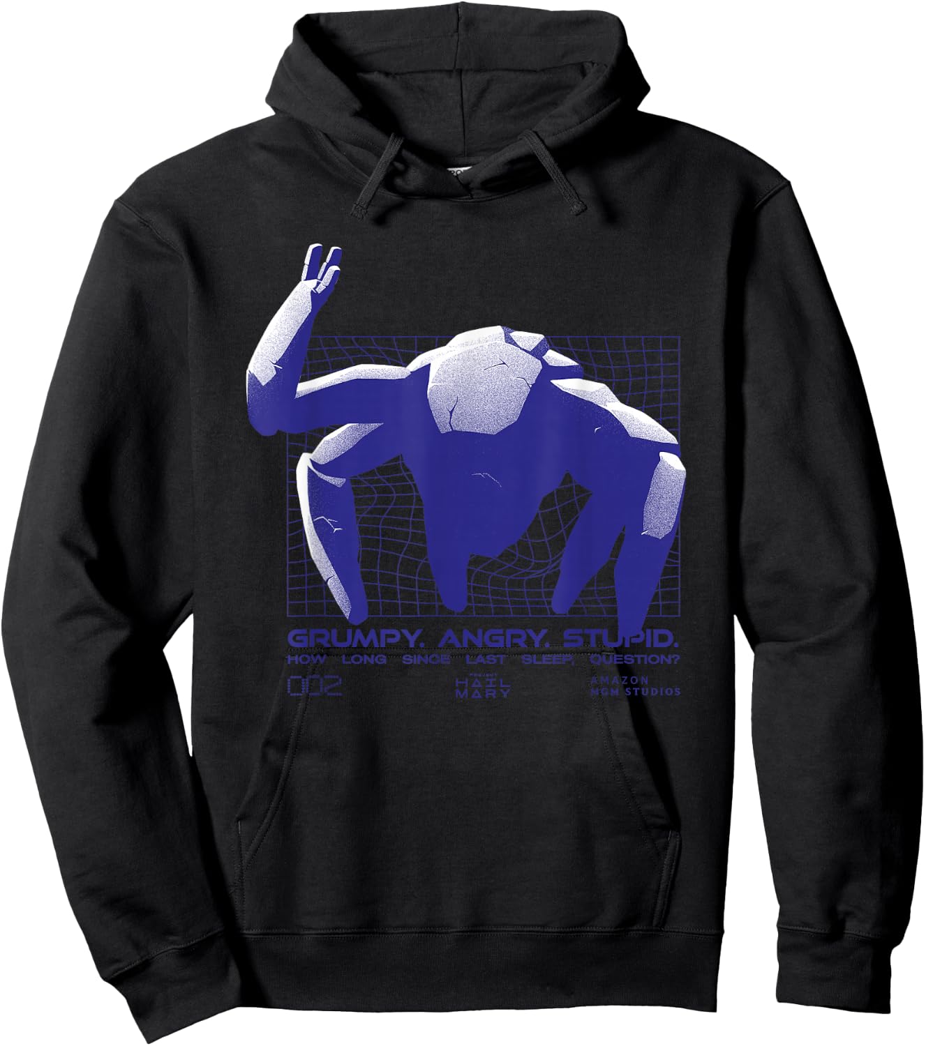 Mürrisch. Wütend. Dumm Hoodie - Hoodie | Black