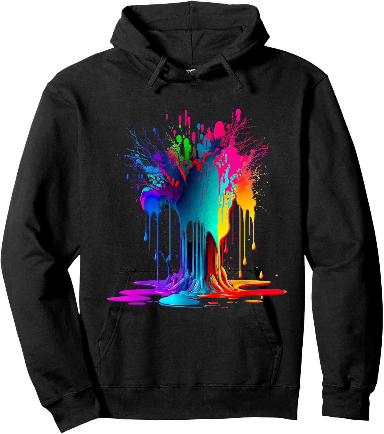 Color Splash , black Hoodie - Hoodie | Black