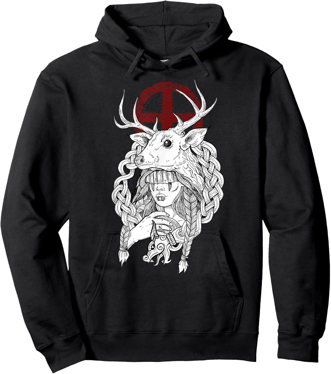Heilung Schamanenhemd für Wikinger Hoodie - Hoodie | Black