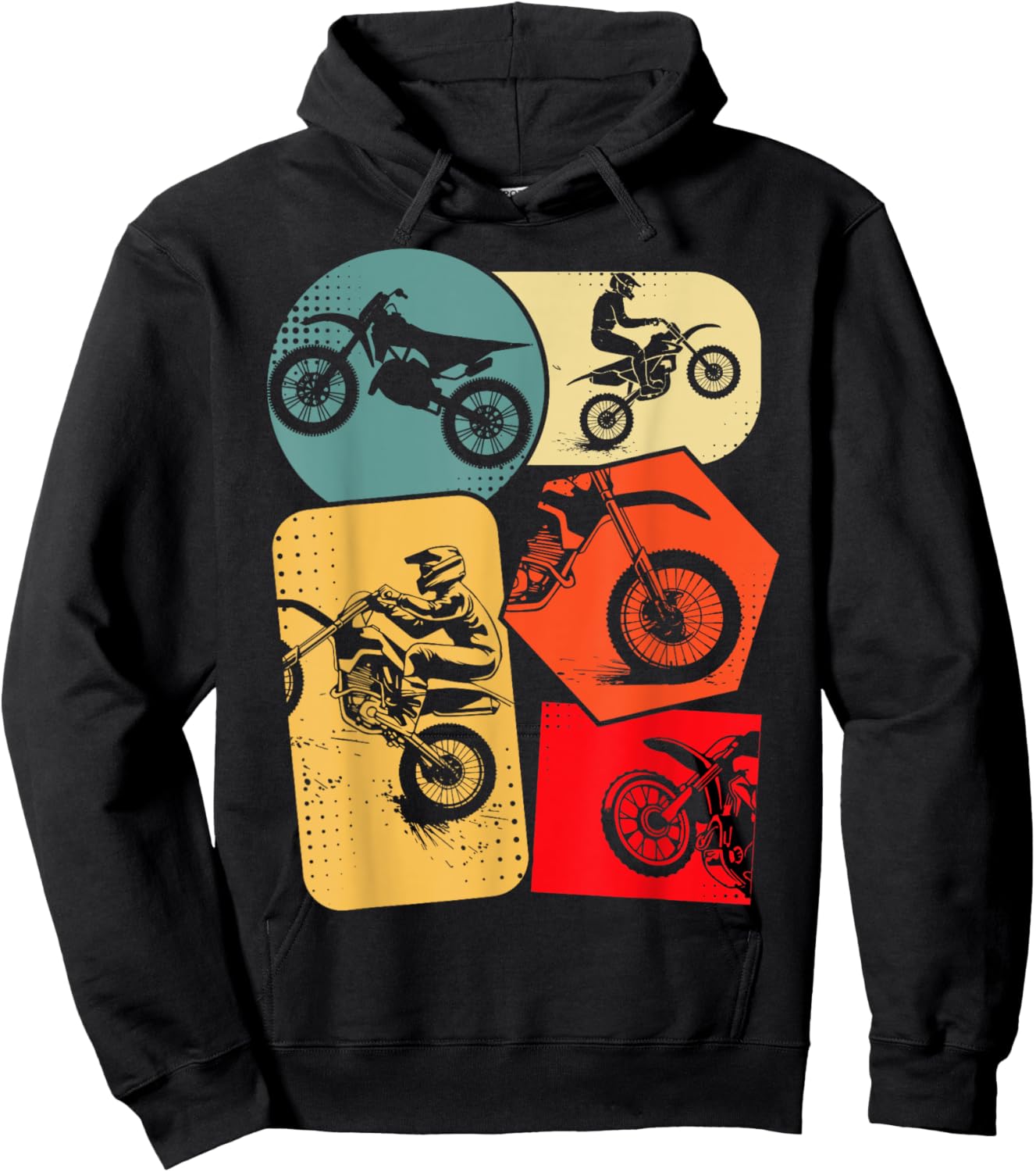 Dirt Bike Motocross Enduro , Black, S Hoodie - Hoodie | Black