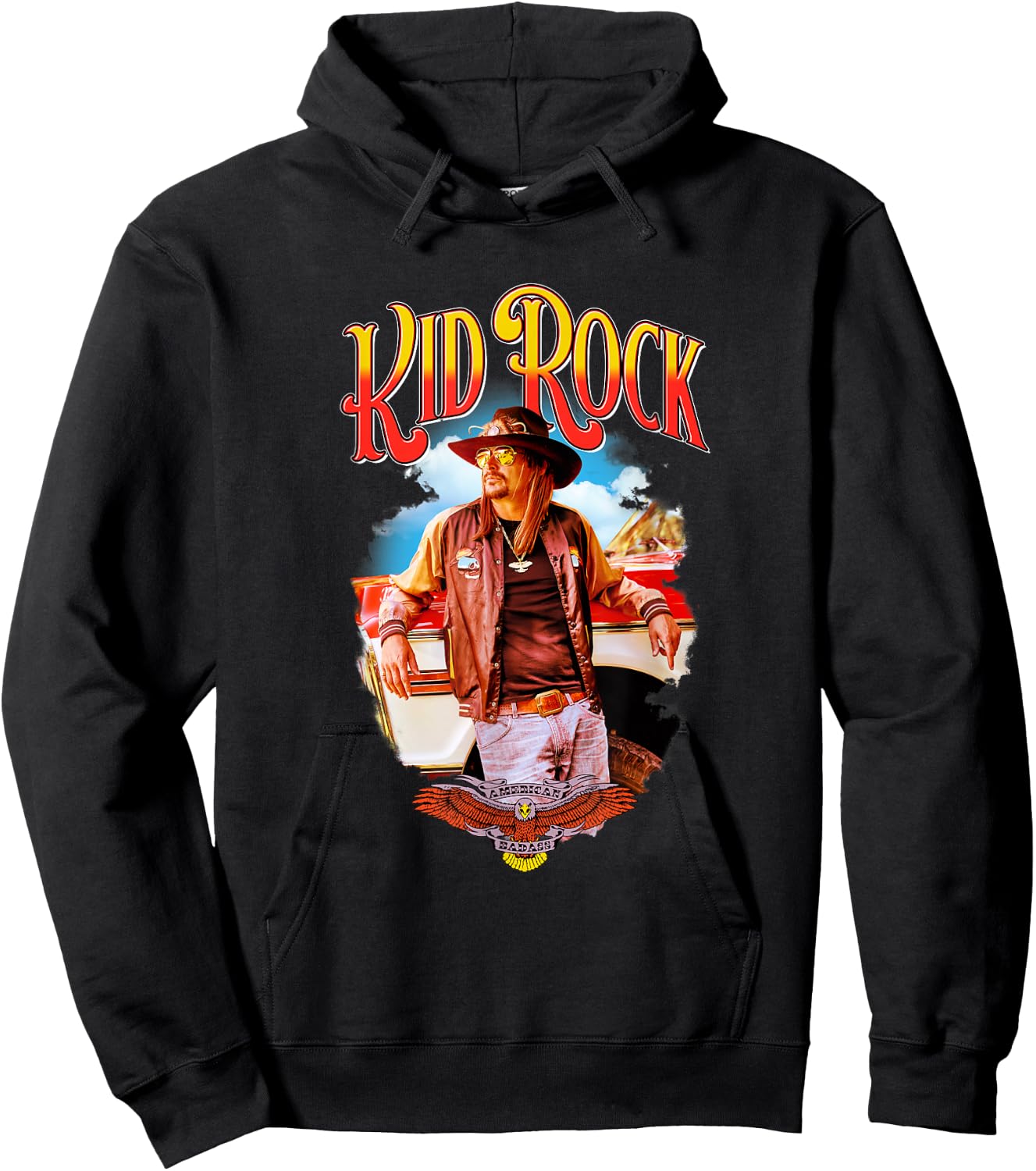 Kid Rock Mean Lean Hoodie - Hoodie | Black