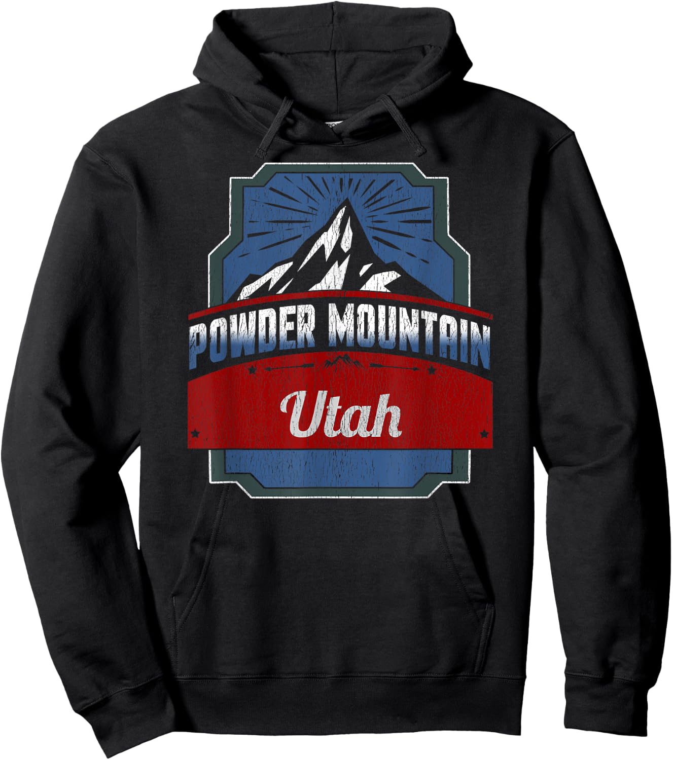 Powder Mountain Utah Ski Trip Hoodie - Hoodie | Black