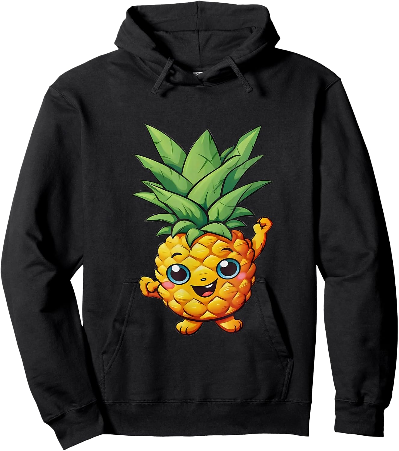 Pineapple for Kids, Pineapple , Pineapple for Youth Hoodie - Hoodie | Black