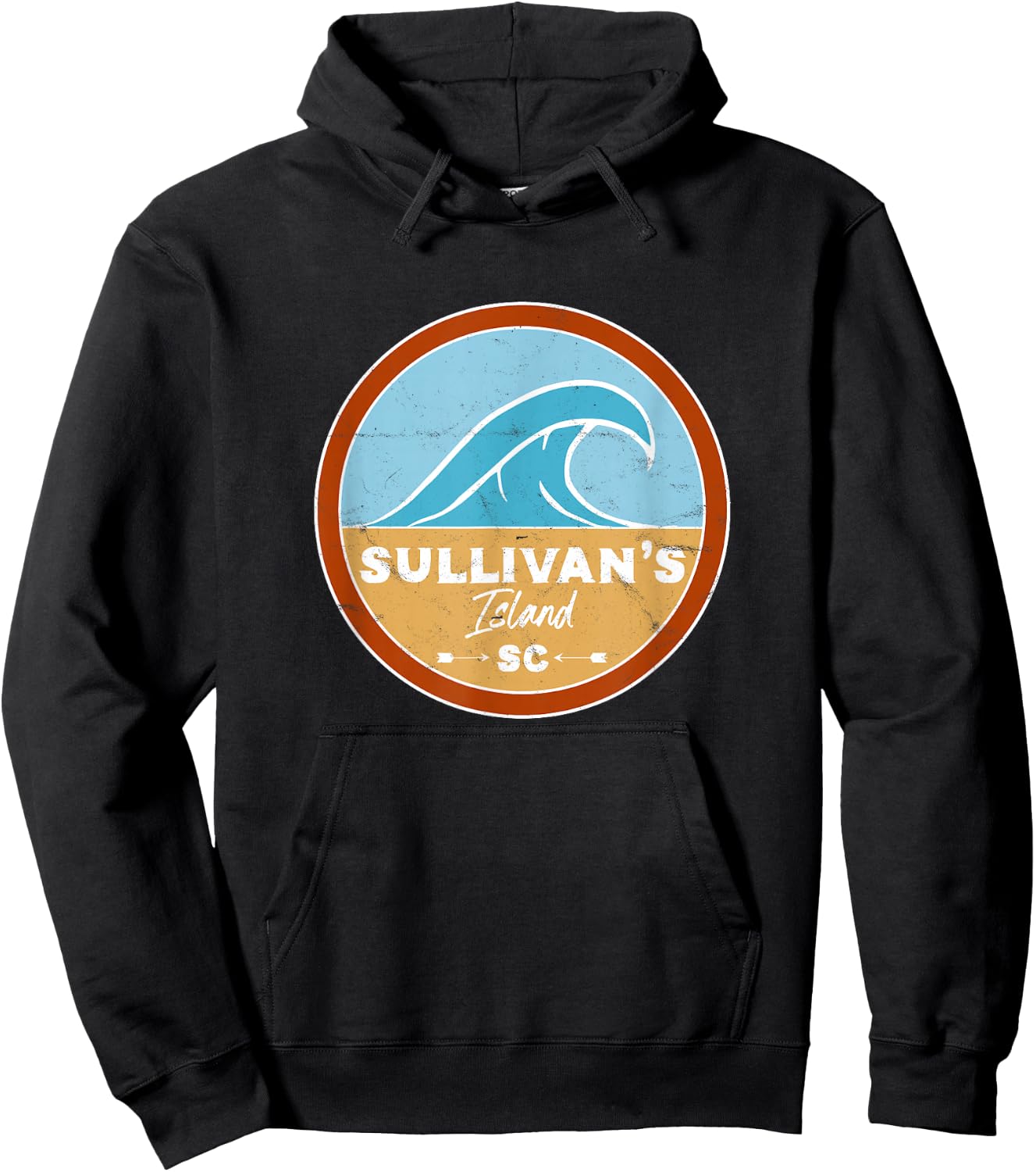 Sullivan's Island Beach South Carolina SC Beach Lover Men Women Kids Hoodie - Hoodie | Black
