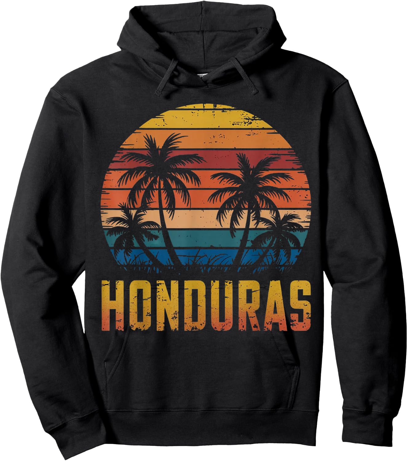 Family Vacation Honduras Souvenirs Honduras Roatan Beach Hoodie - Hoodie | Black