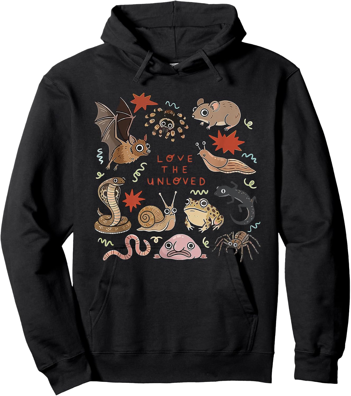 Love the unloved Hoodie - Hoodie | Black