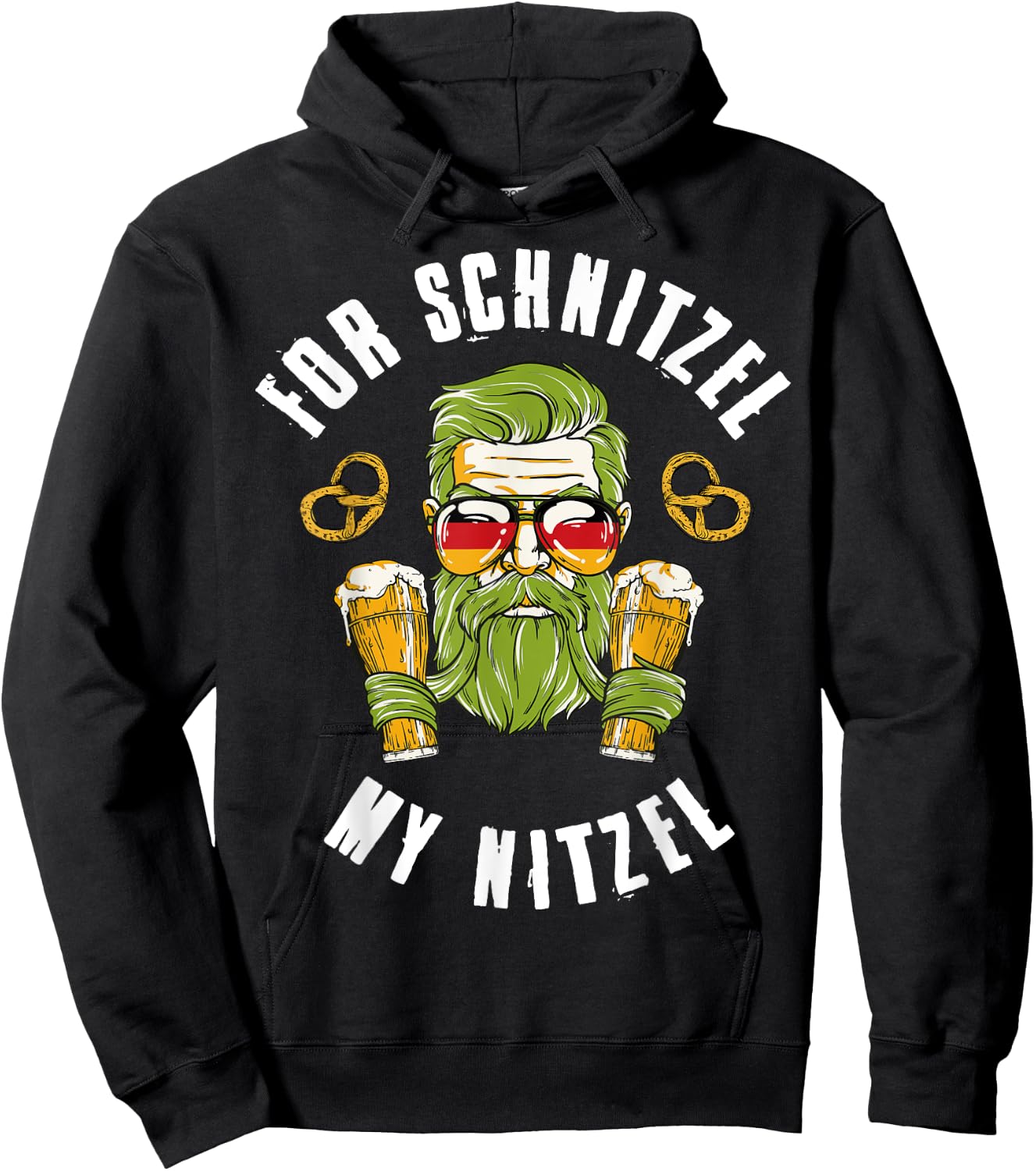 For Schnitzel My Nitzel Hoodie - Hoodie | Black