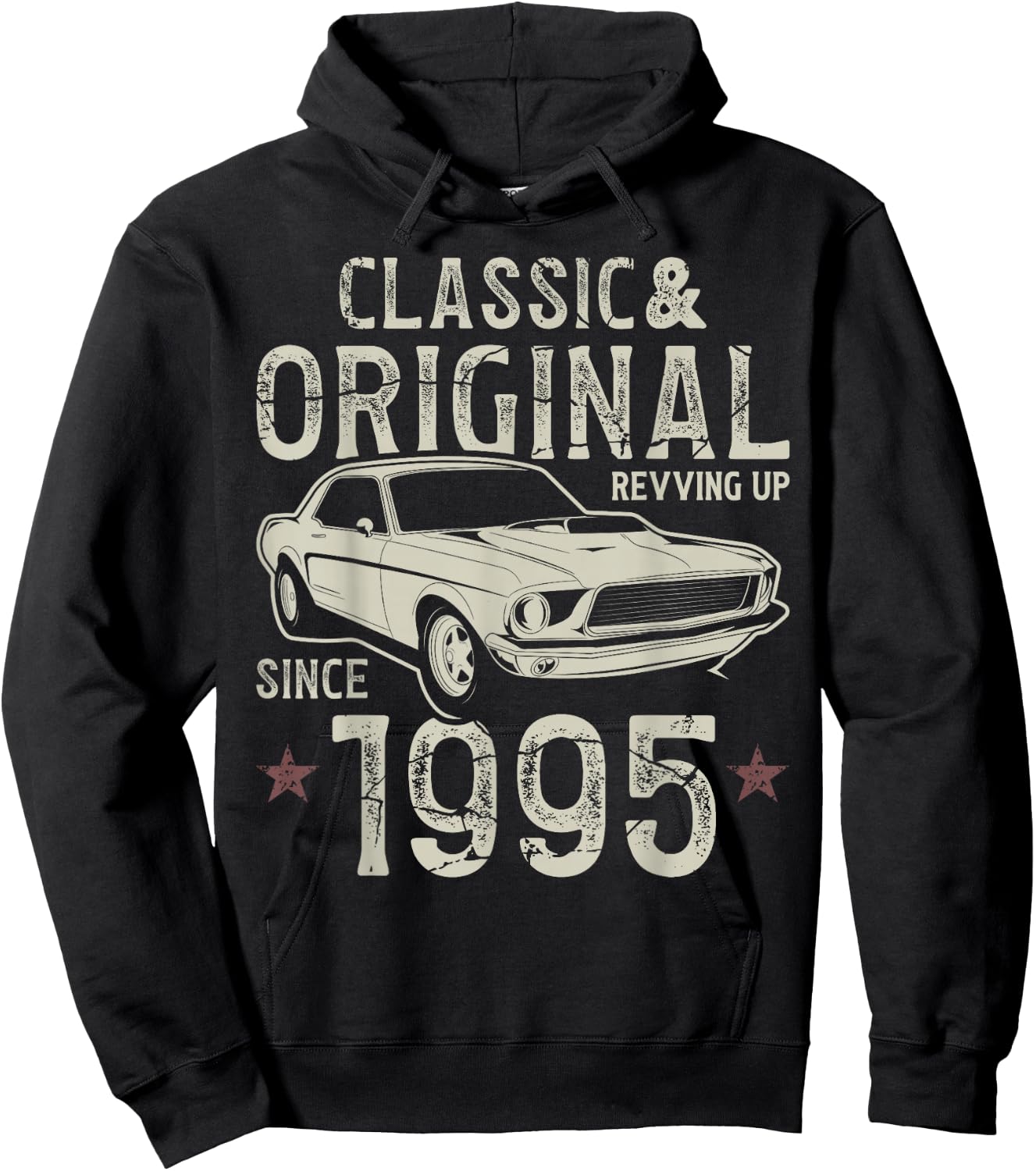 30th Birthday 1995 Classic Car Hoodie - Hoodie | Black
