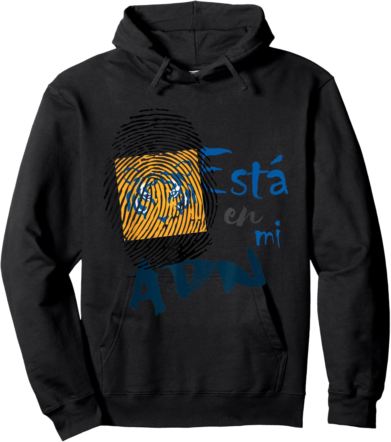 Tigres Futbol adn Mexico Nuevo Leon Hoodie - Hoodie | Black