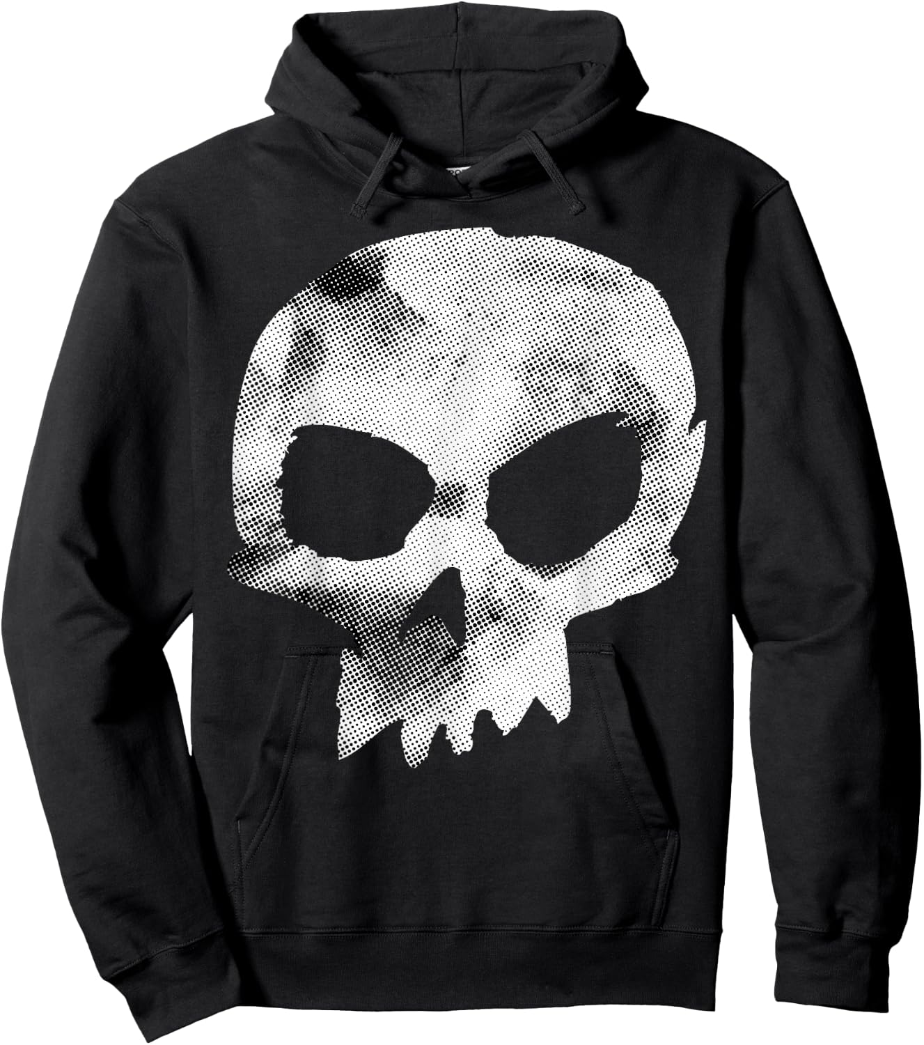 Disney Pixar Toy Story Sid Skull Classic Big Chest Emblem Hoodie - Hoodie | Black