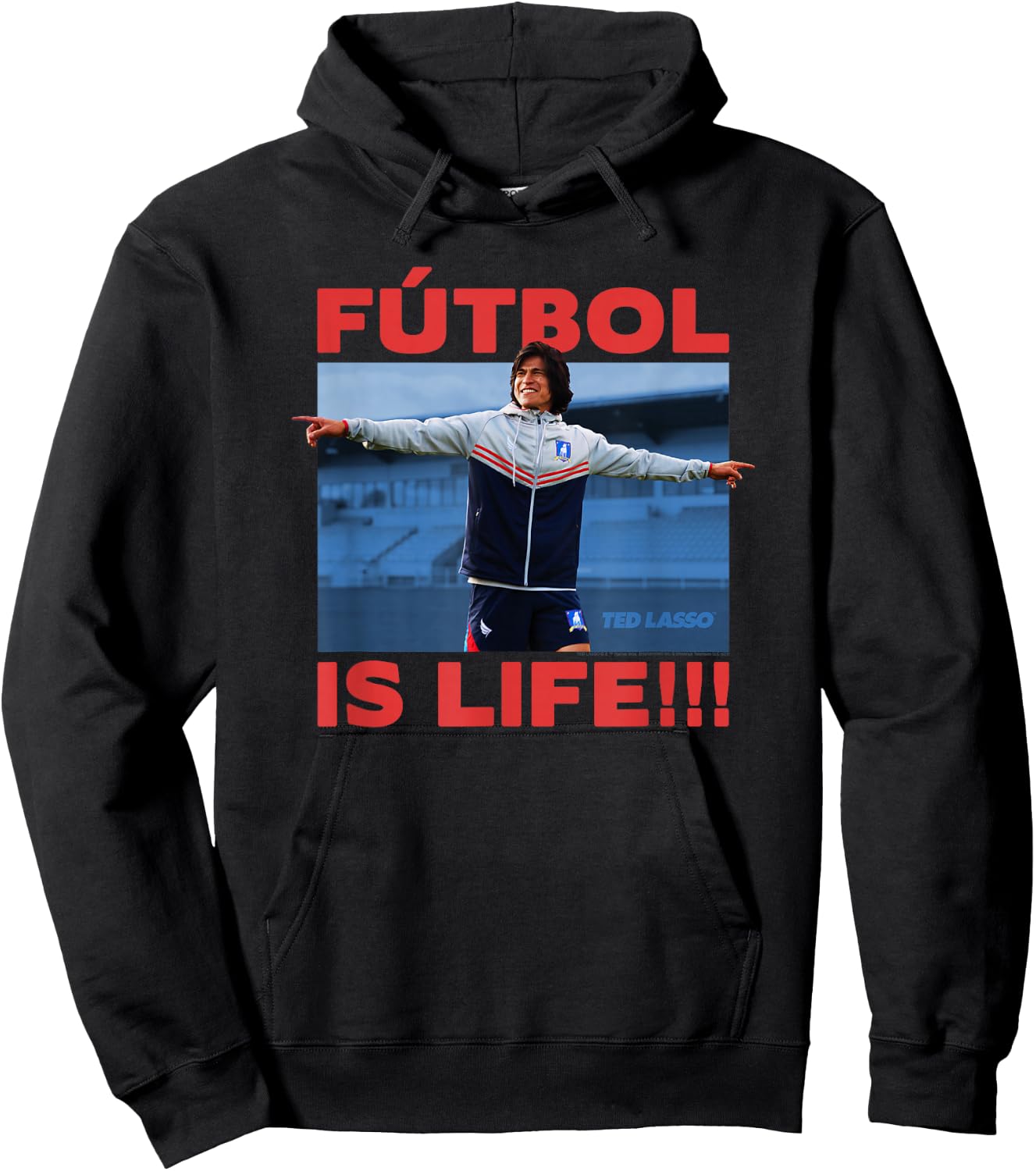 Ted Lasso Dani Rojas Futbol is Life Hoodie - Hoodie | Black
