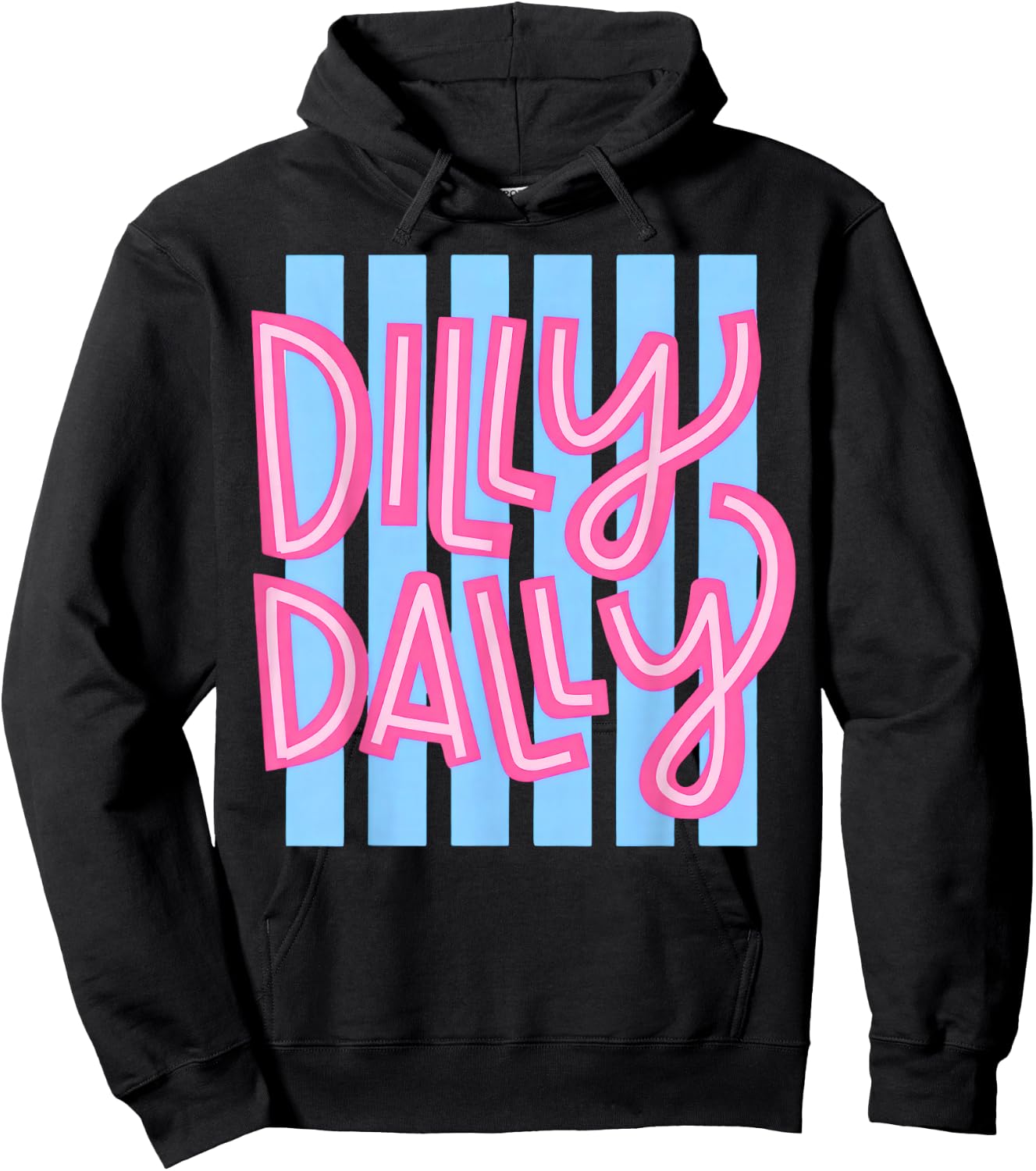 Dilly Dally, Spring Summer Hoodie - Hoodie | Black