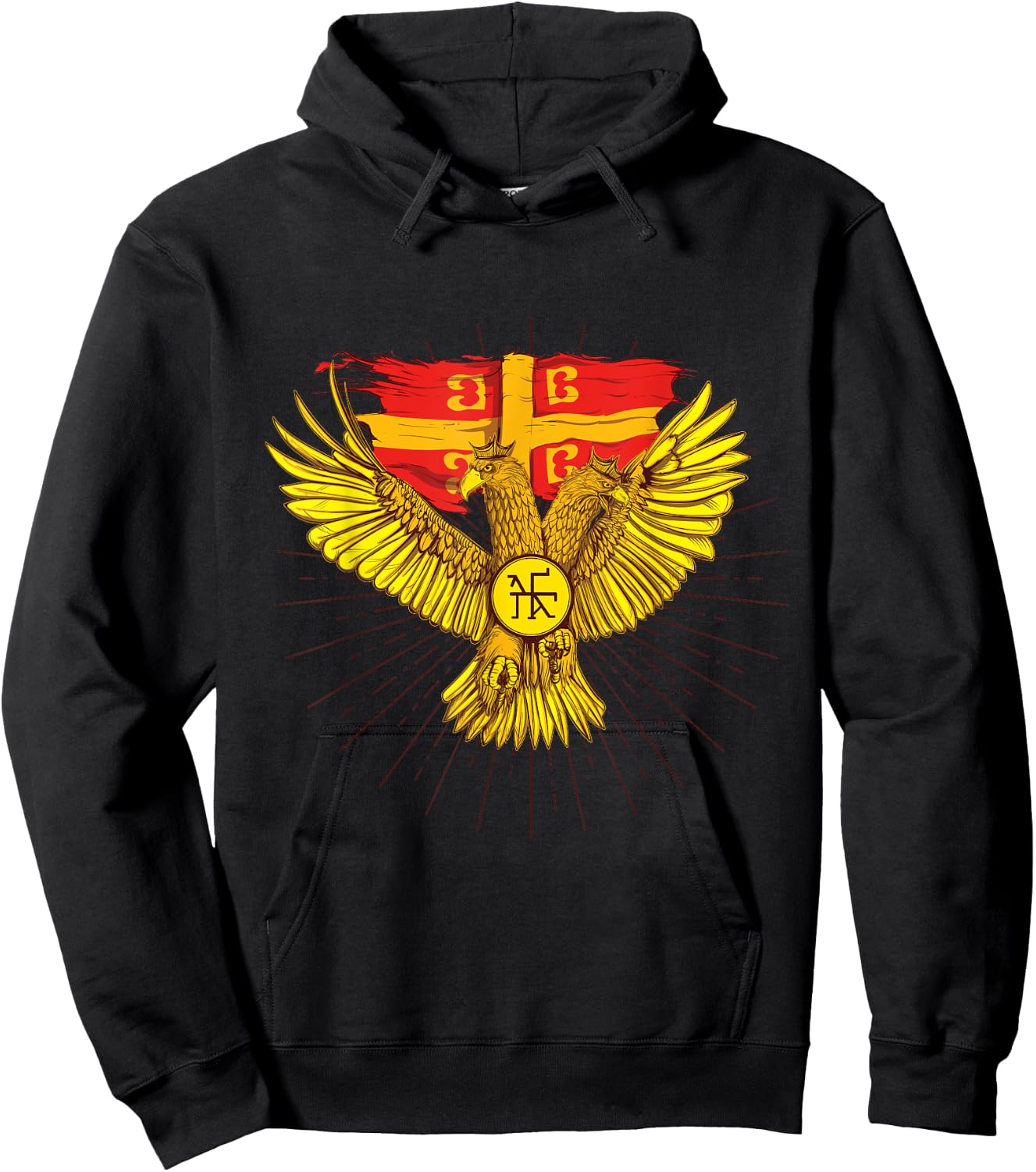Byzantine Eagle Hoodie - Hoodie | Black