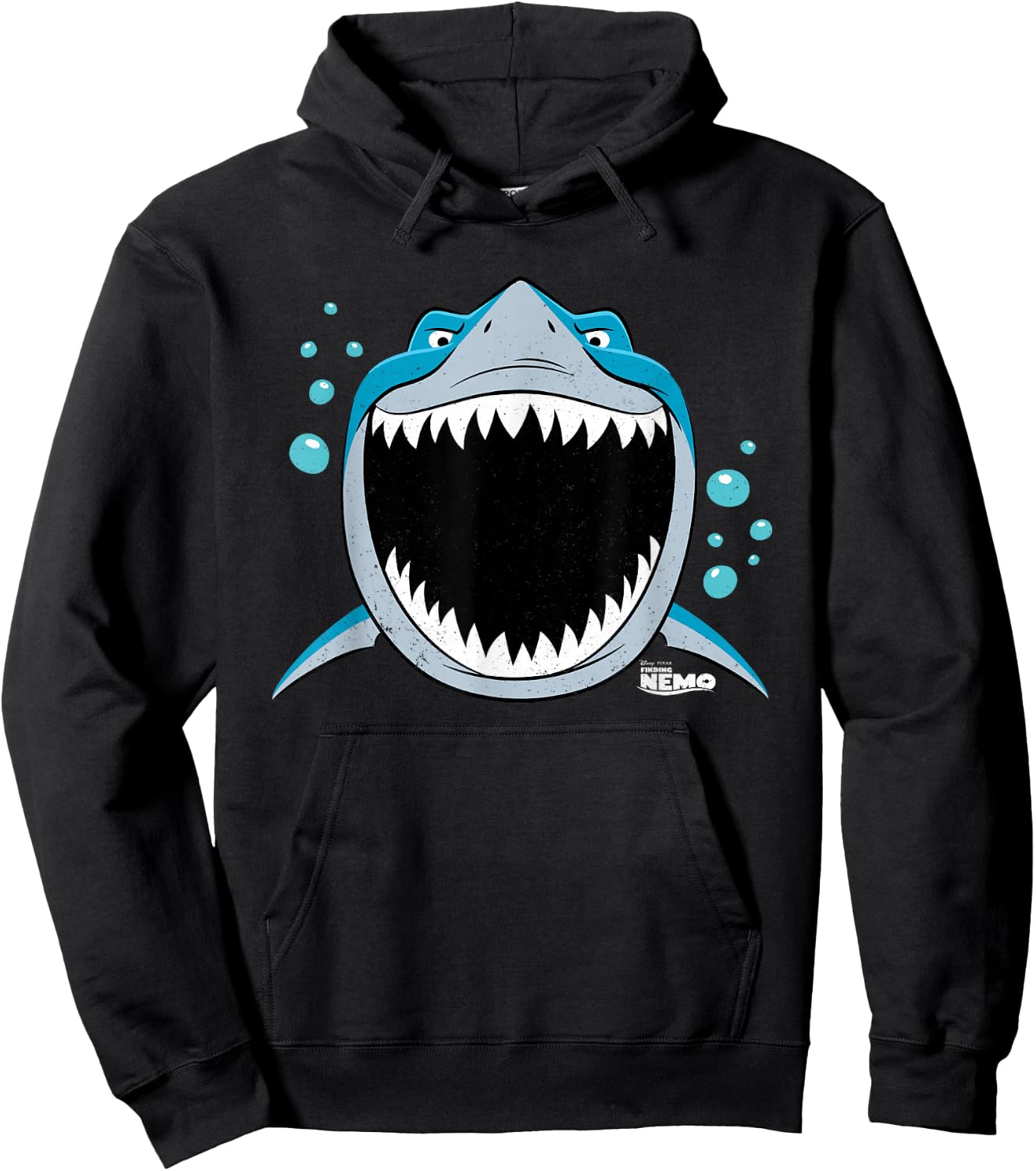 Disney PIXAR Finding Nemo Bruce JAWsome , black, s Hoodie - Hoodie | Black