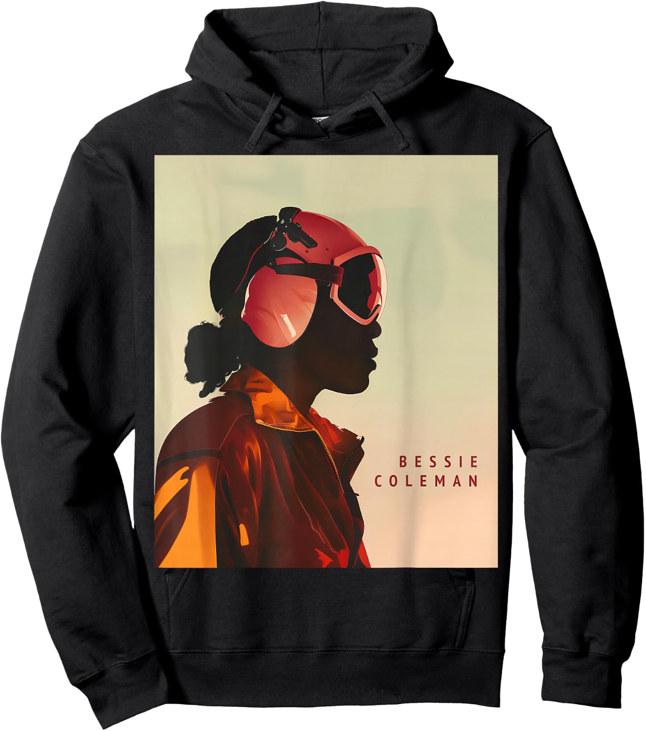 Bessie Coleman Aviation Black History African American Pilot Hoodie - Hoodie | Black