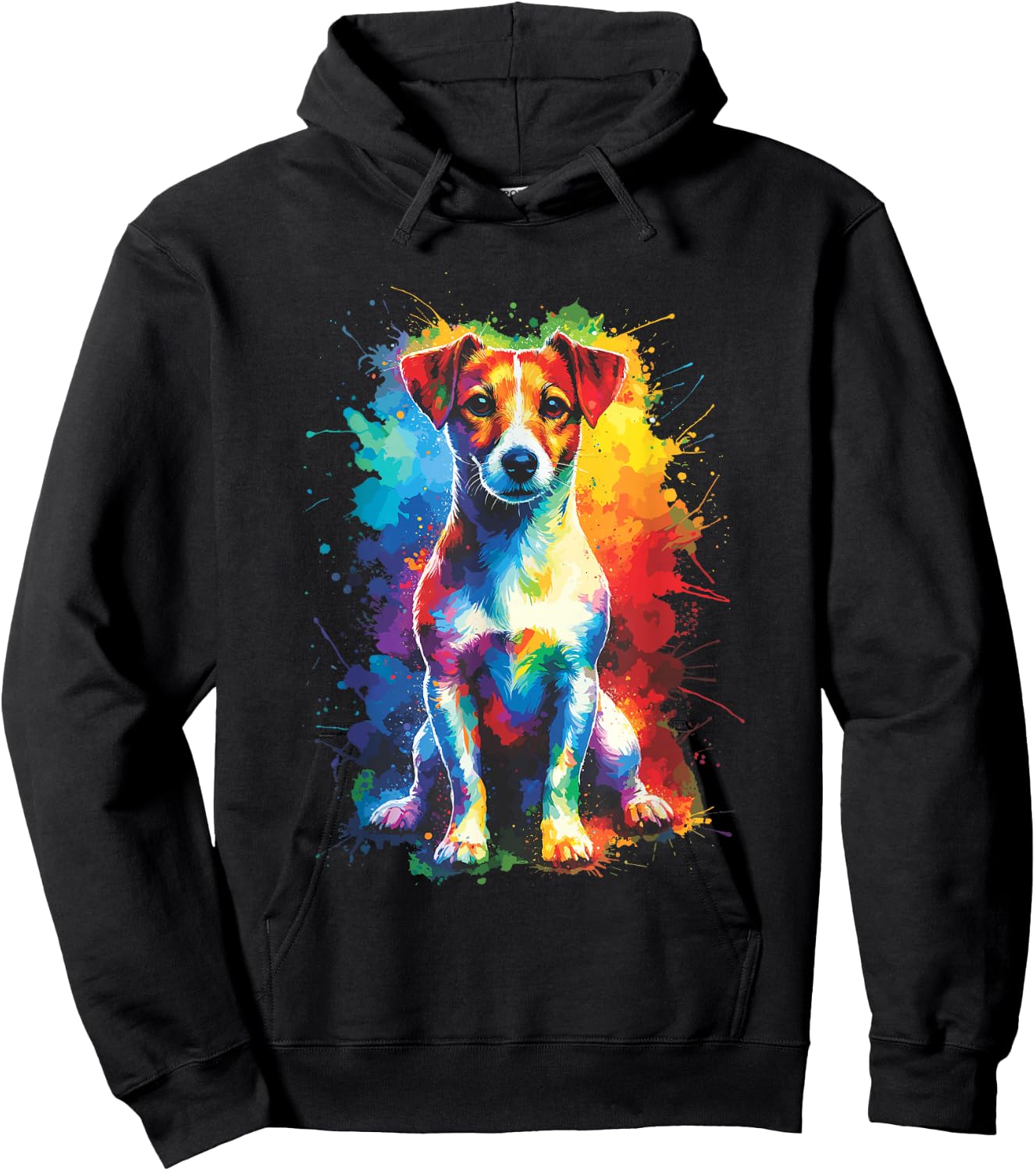 Jack Russell Terrier Jack Russells Dog Hoodie - Hoodie | Black