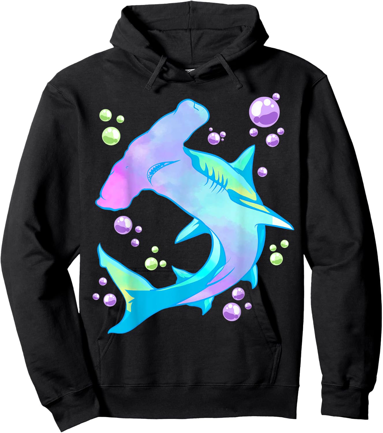 Hammerhead Shark Marine Life Gift Girls and Women Hoodie - Hoodie | Black