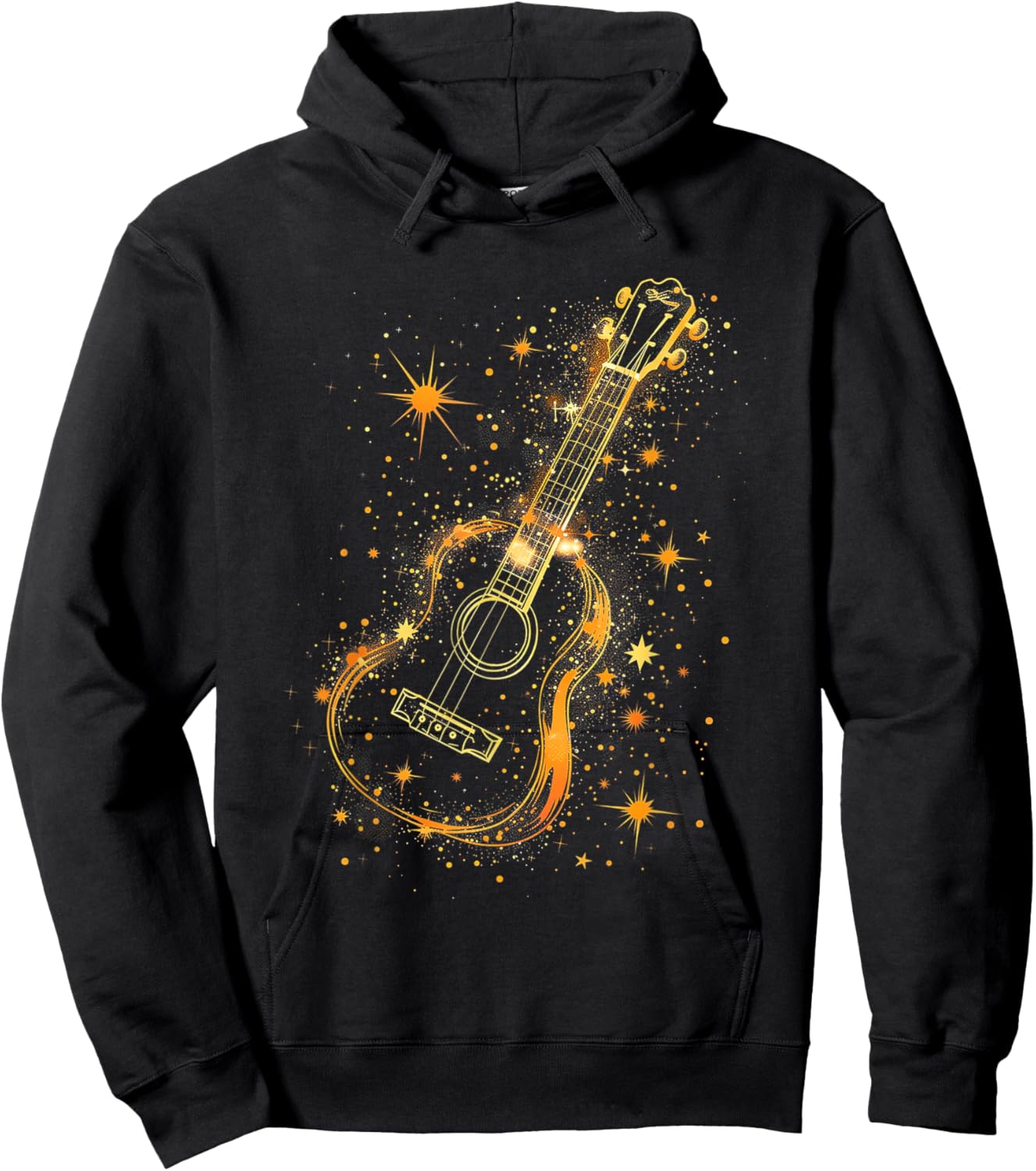 Ukulele Space Stars Hoodie - Hoodie | Black
