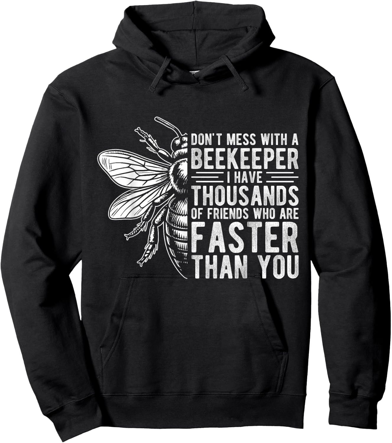 DON'T MESS WITH A Beekeeper I HAVE THOUSANDS Beekeeper Hobby Hoodie - Hoodie | Black