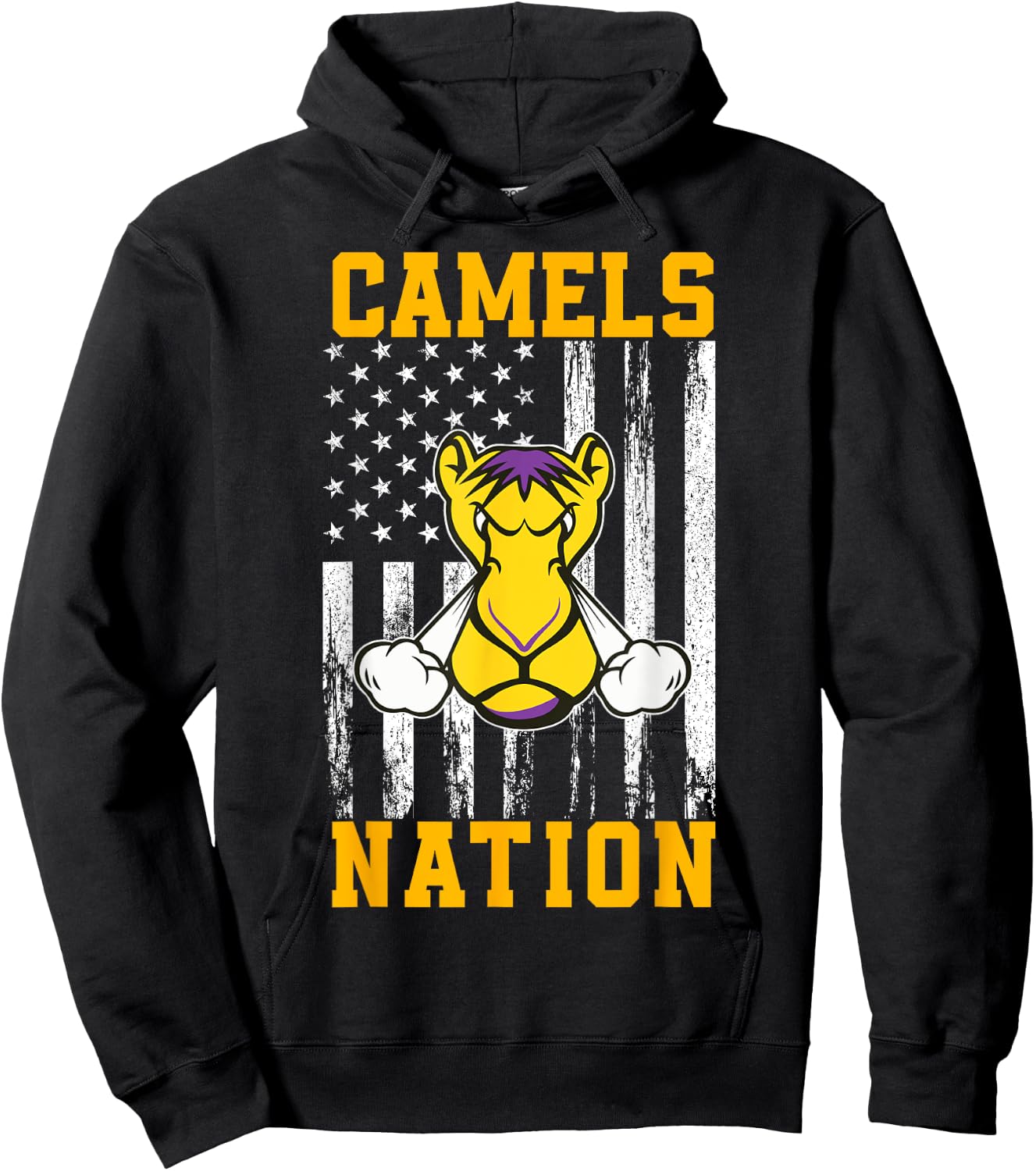 Campbell County Camels Logo Nation HS Hoodie - Hoodie | Black