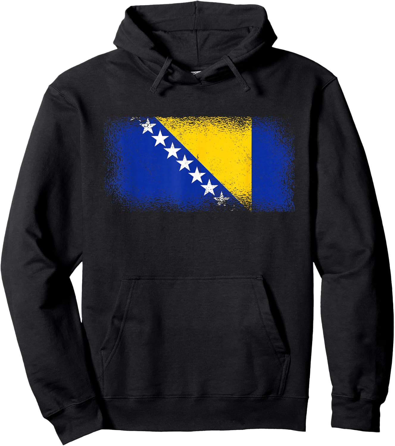 Bosnische Flagge Bosnien und Herzegowina Hoodie - Hoodie | Black