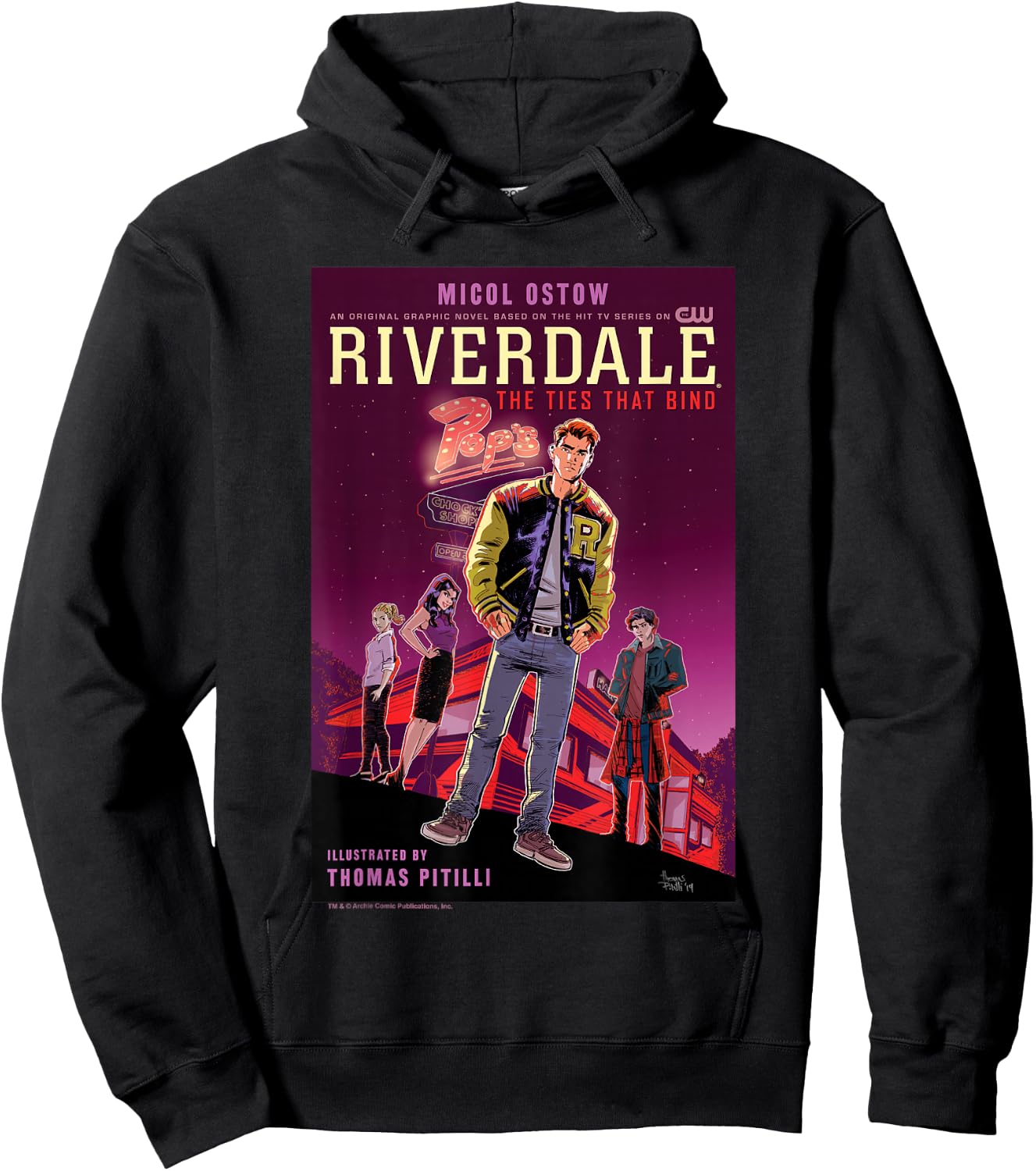 Archie Comics Riverdale The Ties that Bind Halloween Hoodie - Hoodie | Black