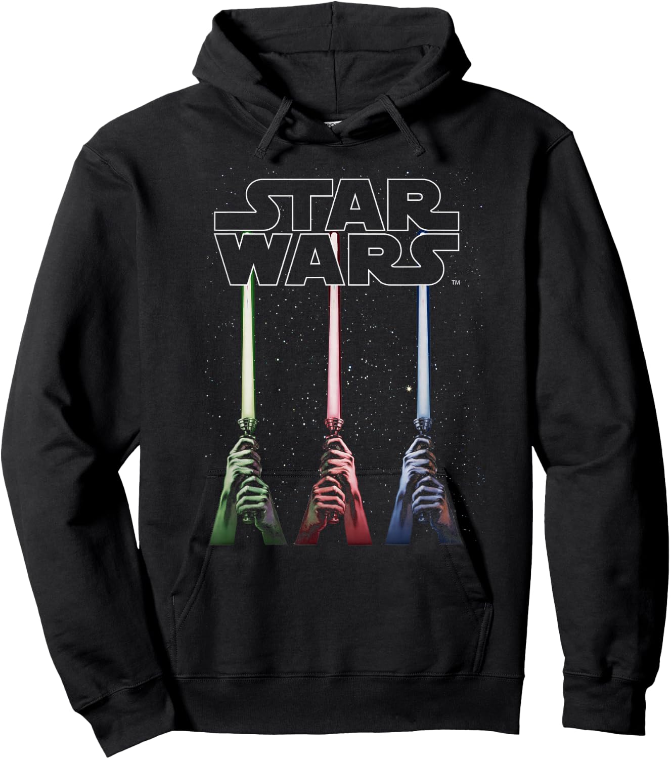 Star Wars Lightsabers , black Hoodie - Hoodie | Black