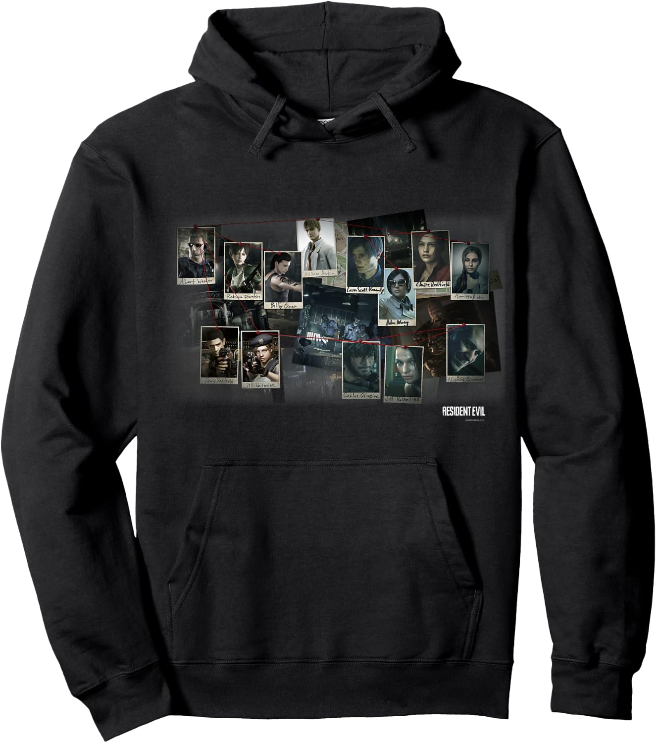 Resident Evil 1,2,3 Hoodie - Hoodie | Black