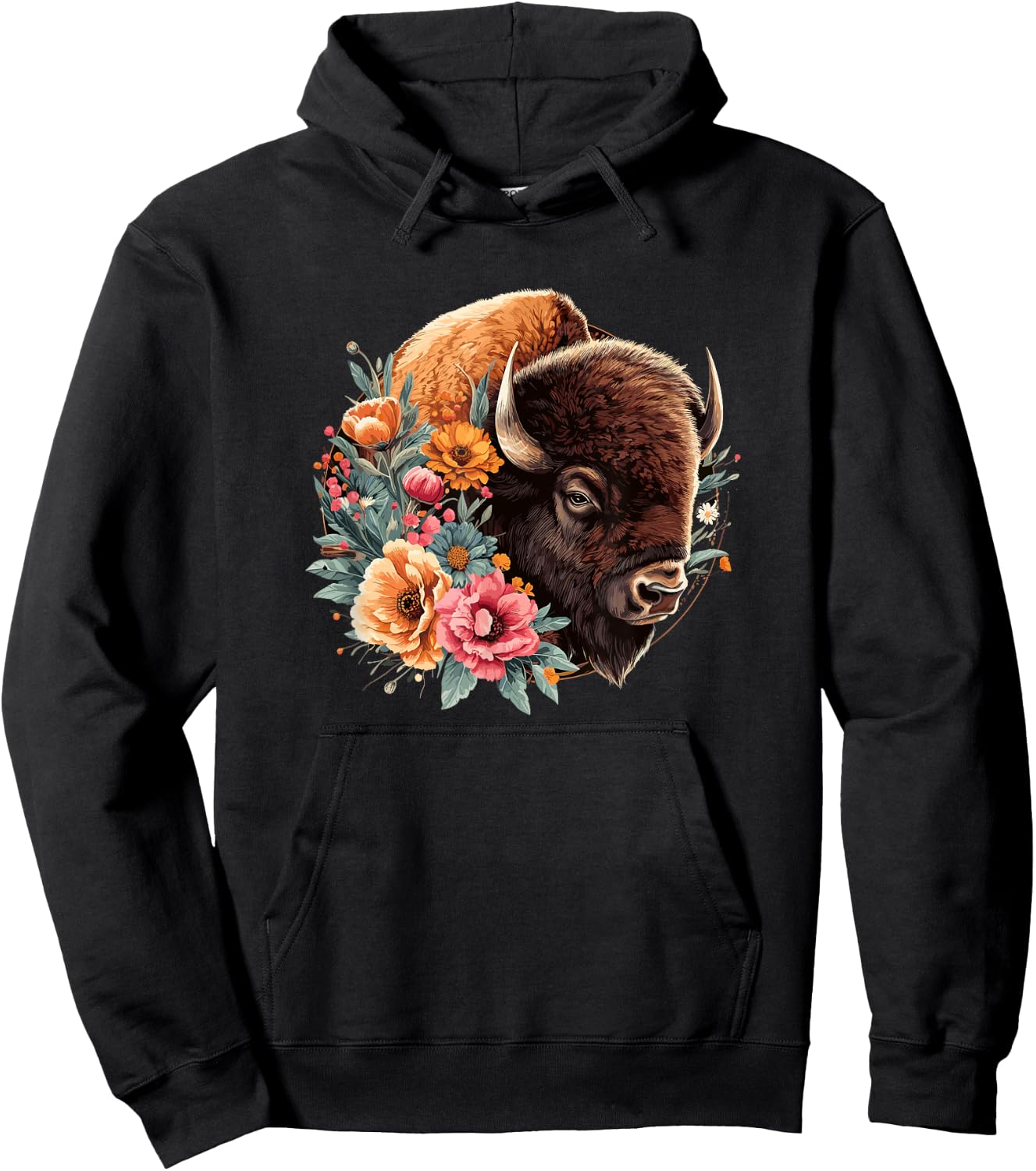 Buffalo Hoodie - Hoodie | Black