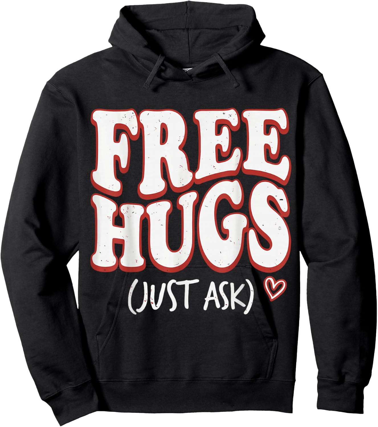 Free Hugs Just Ask Hoodie - Hoodie | Black