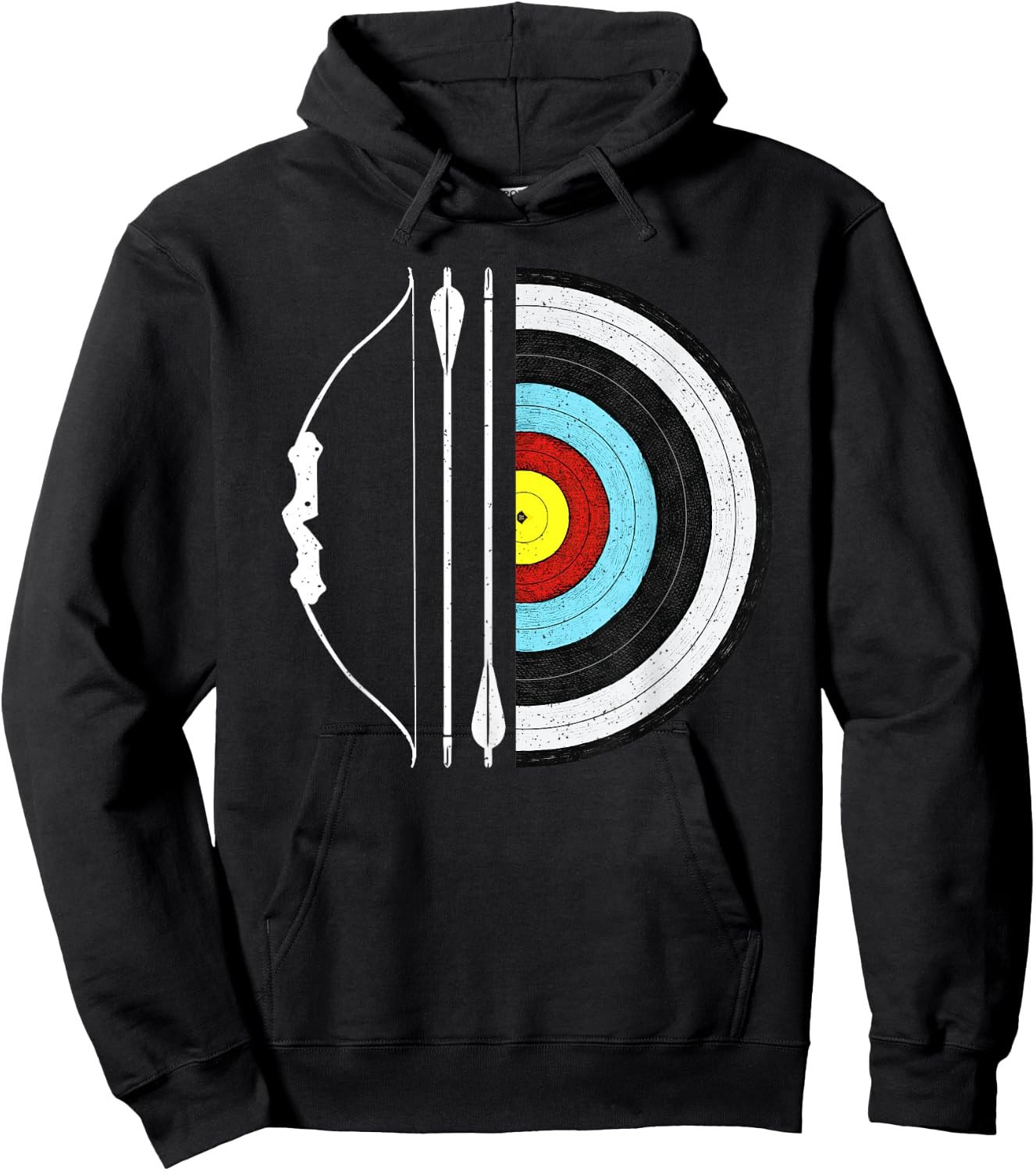 Cool Archery Women Archer Bow Arrow Target Bowman Hoodie - Hoodie | Black