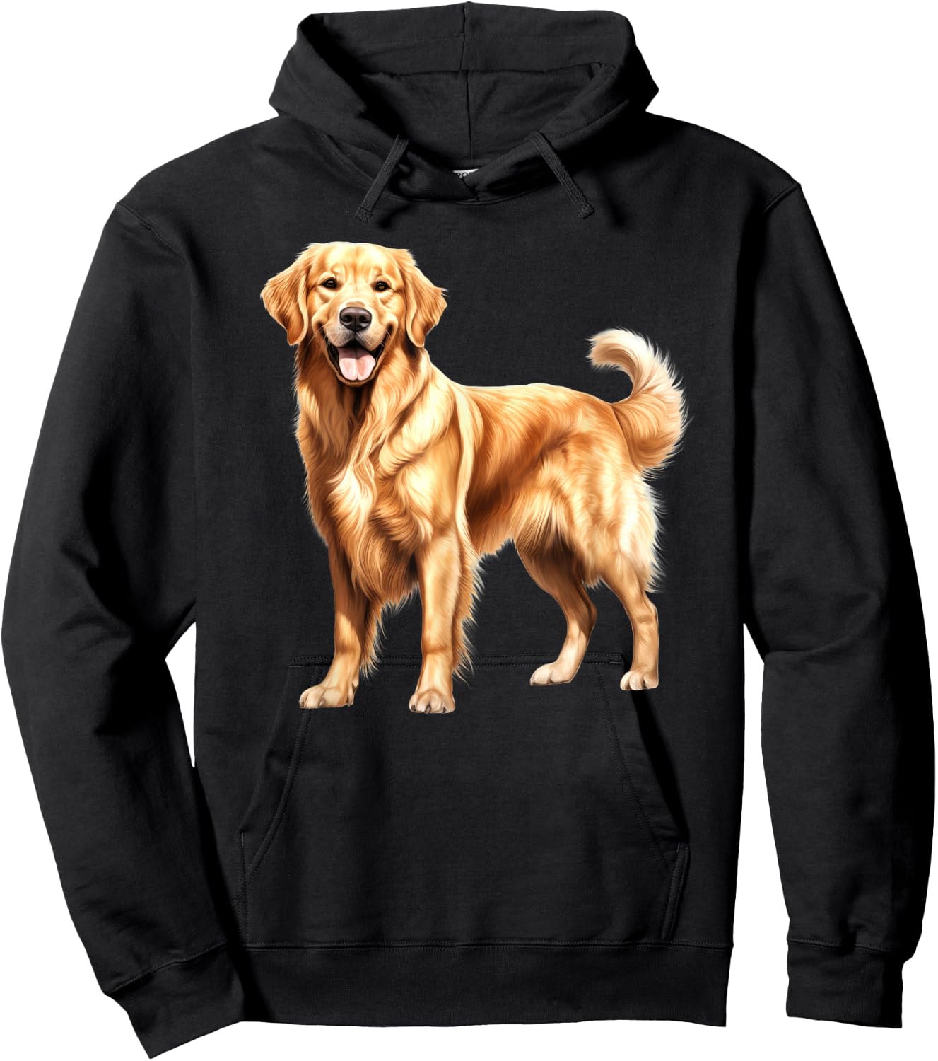 Golden Retriever Hoodie - Hoodie | Black