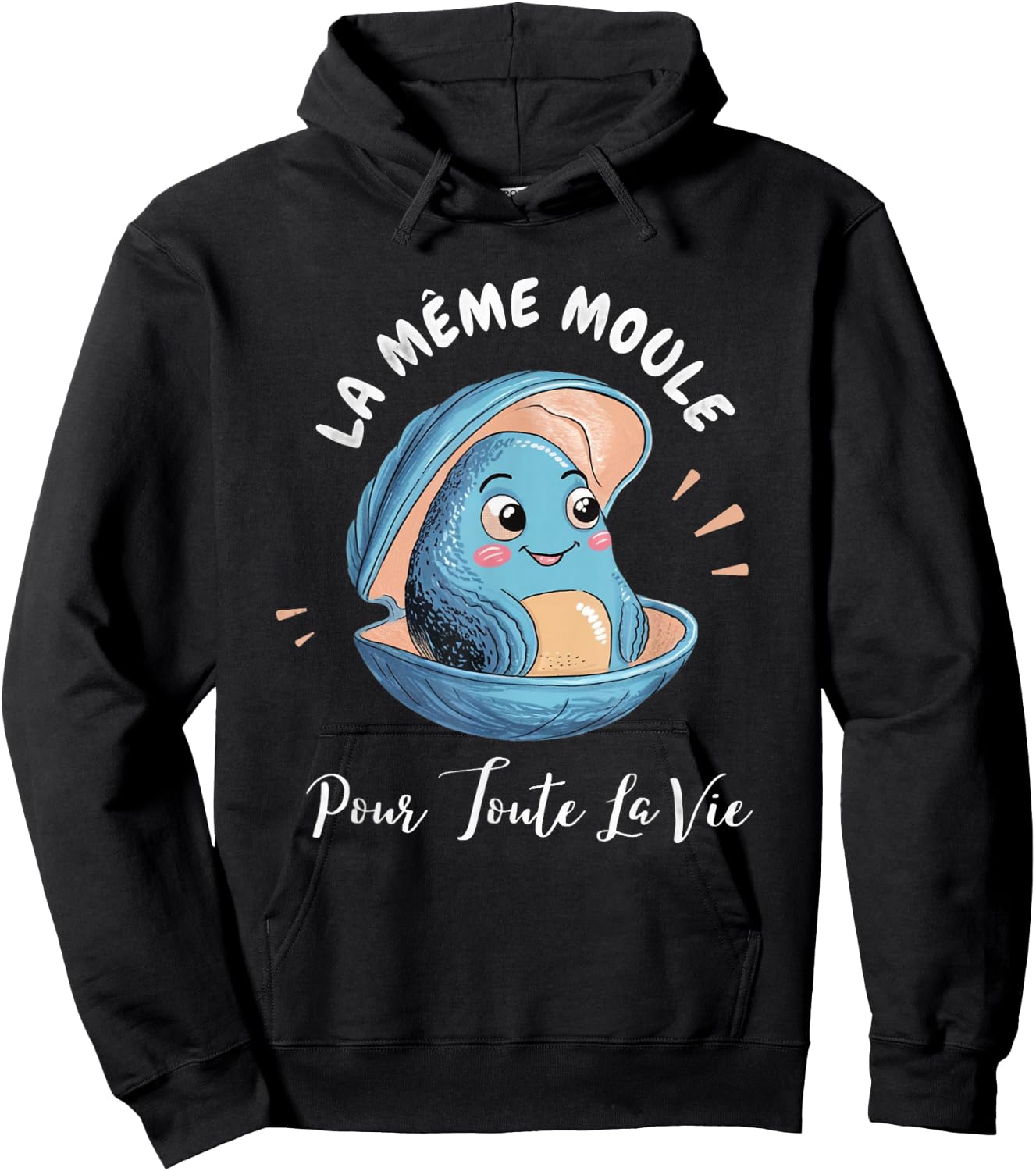 Boy Funeral Life The Same Mould For The Whole Life , Black, S Hoodie - Hoodie | Black
