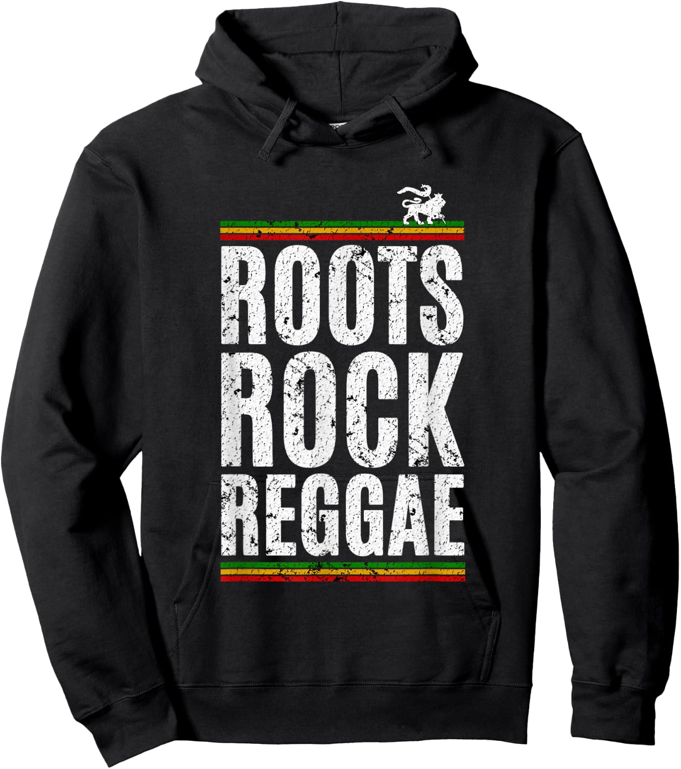 Roots Rock Reggae Hoodie - Hoodie | Black