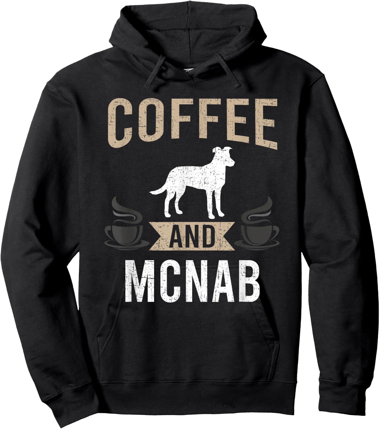 Coffee and Mcnab Dog Lover Hoodie - Hoodie | Black