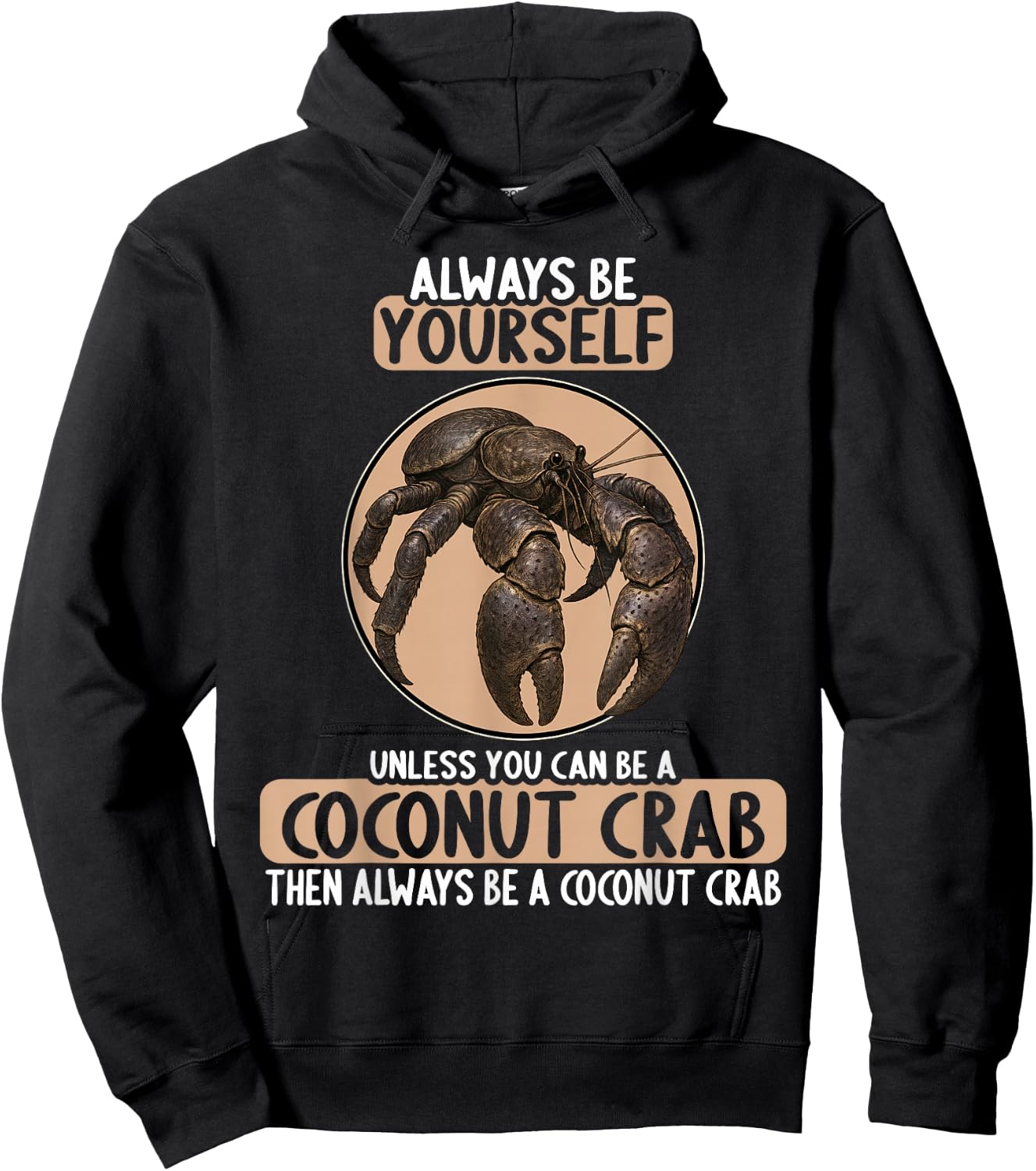 Coconut Crabs Coconut Crab Hoodie - Hoodie | Black