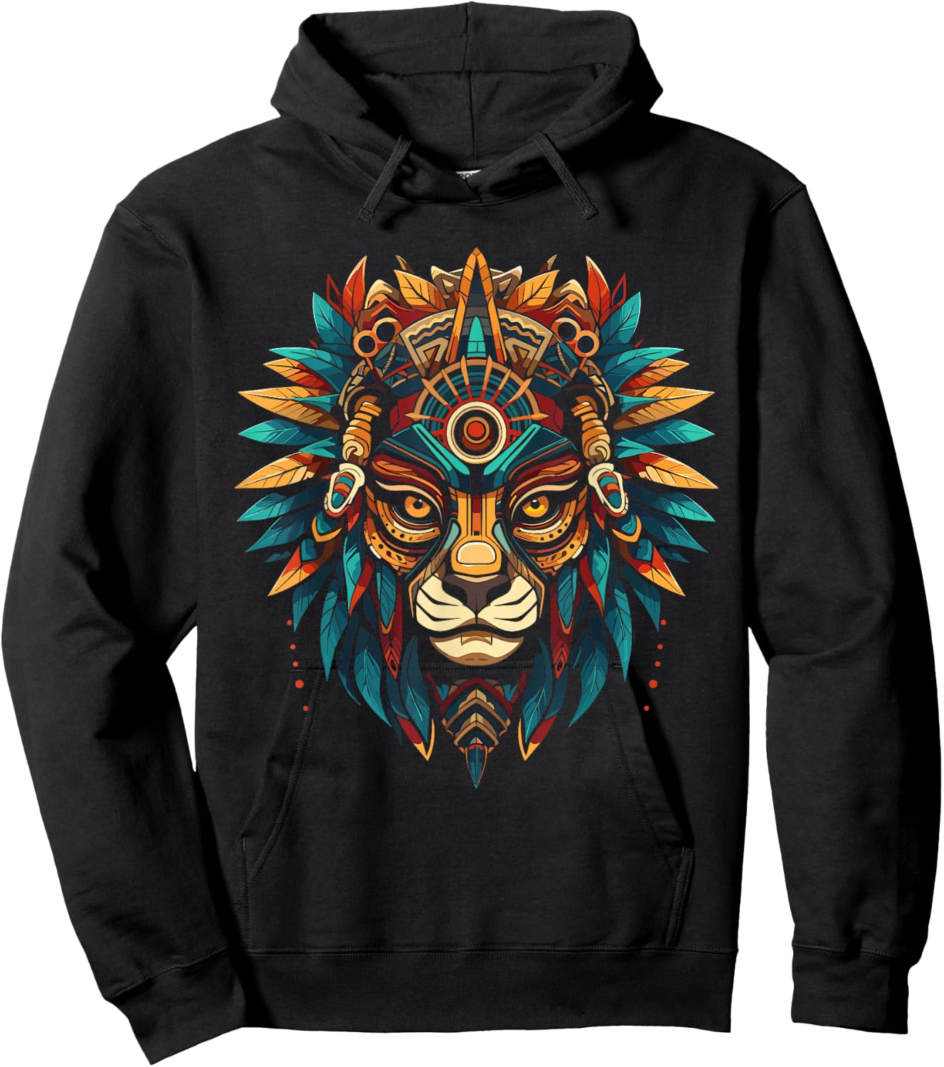 Aztec Jaguar Warrior Aztec Culture Mayan Indigenous Hoodie - Hoodie | Black