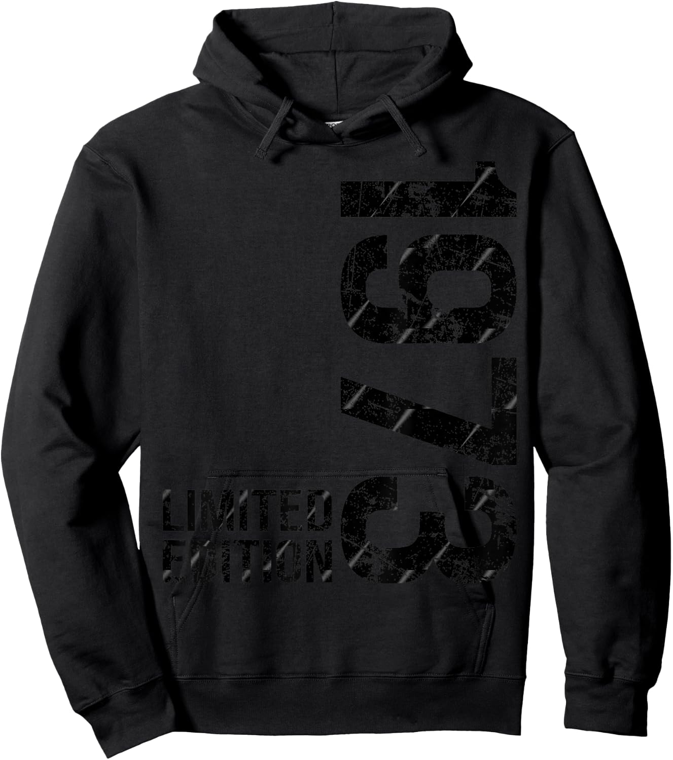 52 Years Birthday Man Woman Vintage 1973 Hoodie - Hoodie | Black