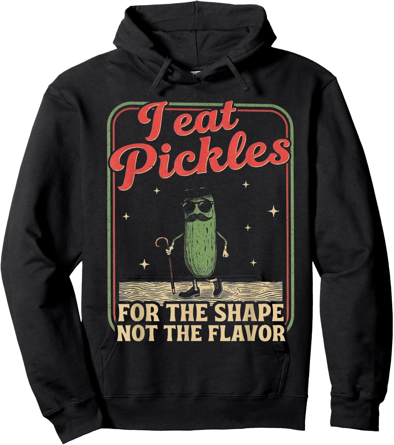 Peinliches Shirt lustig unangemessene Pickle Adult Humor Hoodie - Hoodie | Black