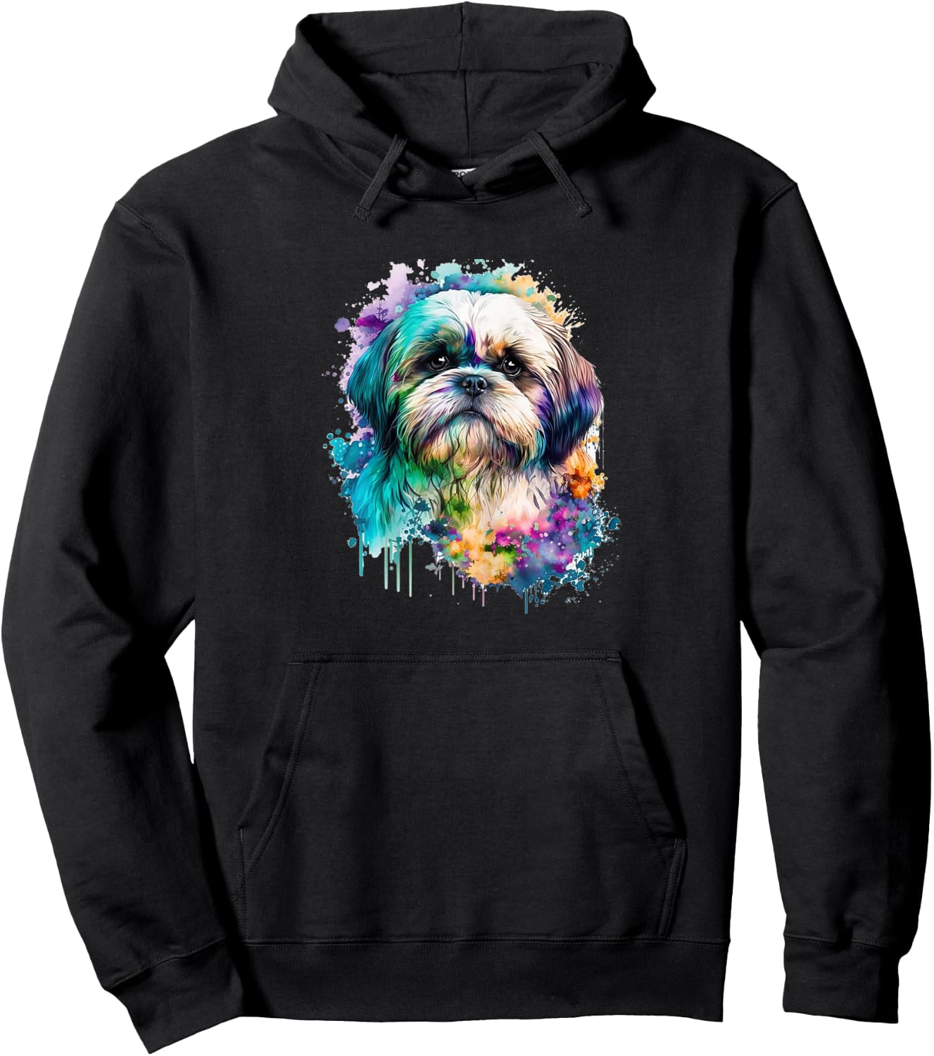 Damen Shih Tzu Mom Shih Tzu Liebhaber Shih Tzu Hundeliebhaber Hoodie - Hoodie | Black