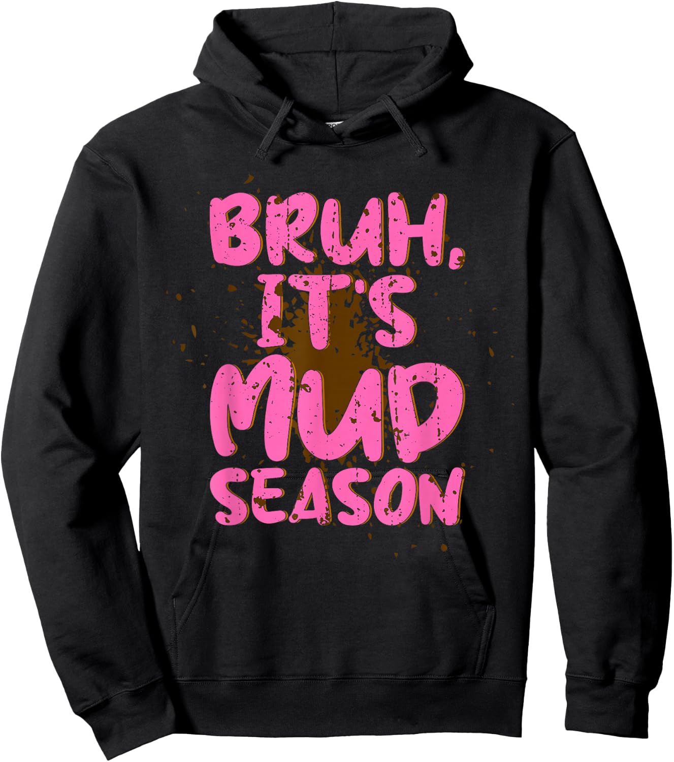 Kids Mud run Hoodie - Hoodie | Black