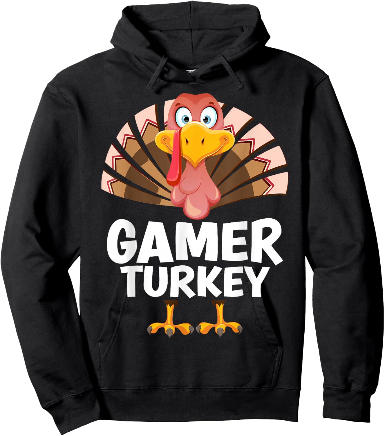 99 Gifts Thanksgiving Gamer Turkey Matching Pajama Hoodie - Hoodie | Black