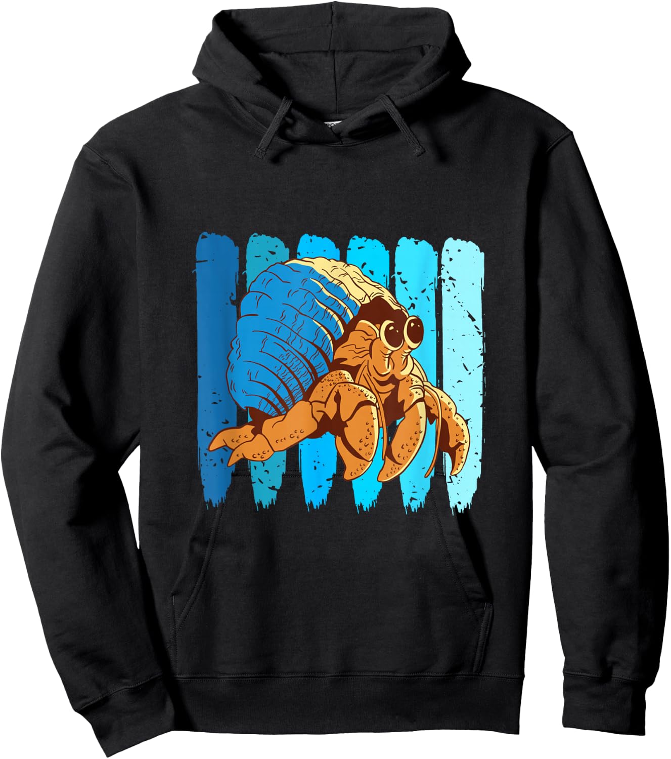 Hermit Crab Sea Animals Retro Crabs Hermit Crab Lover Hoodie - Hoodie | Black