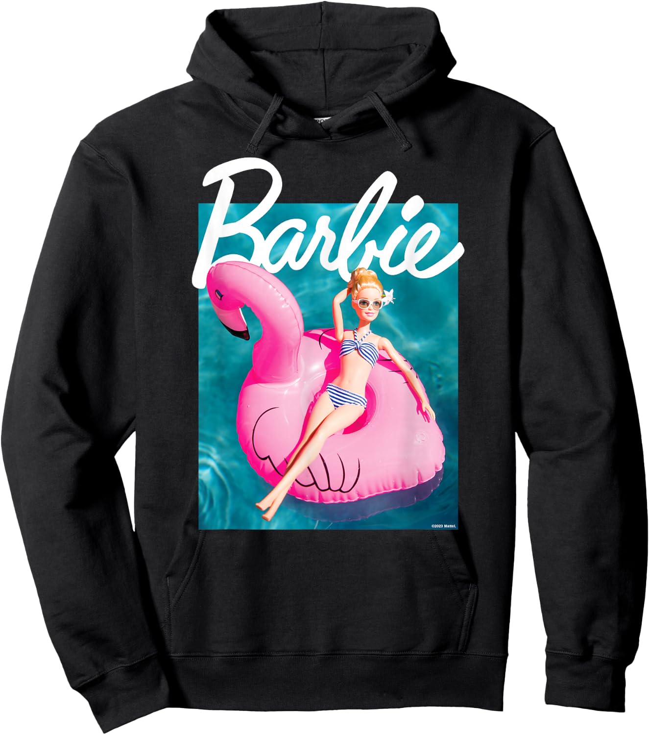 Barbie - Pool Flamingo Hoodie - Hoodie | Black
